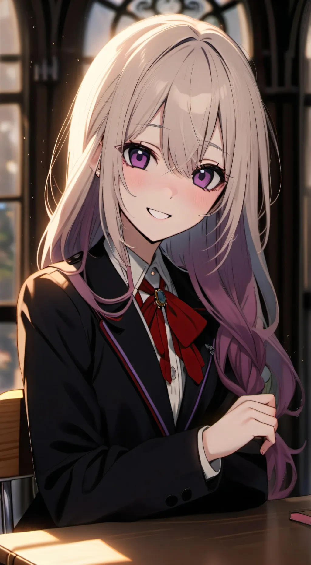 ai character: Himari background