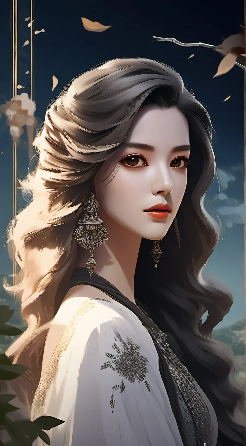 ai character: lily background