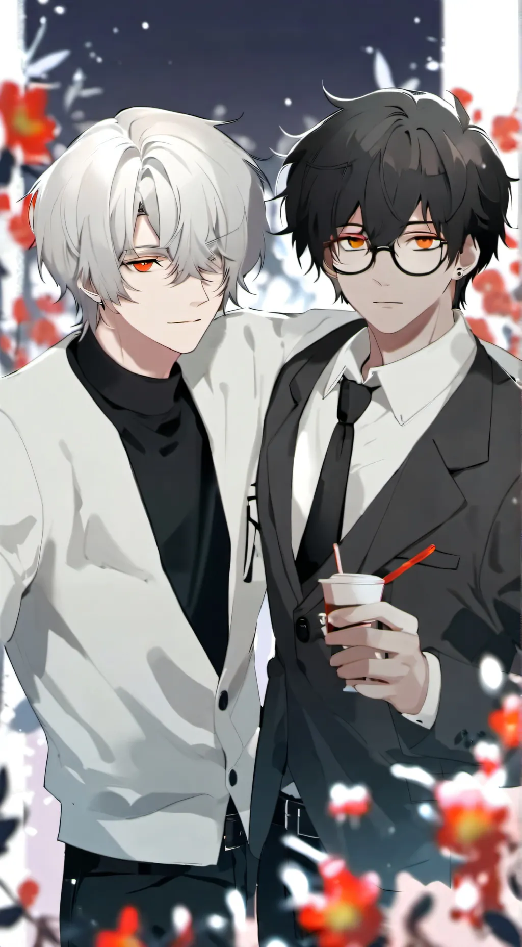 ai character: gay background