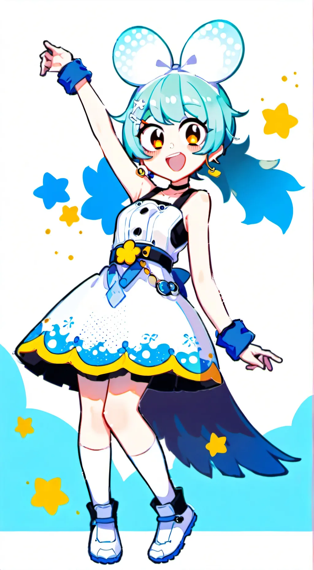 ai character: Tisha  background