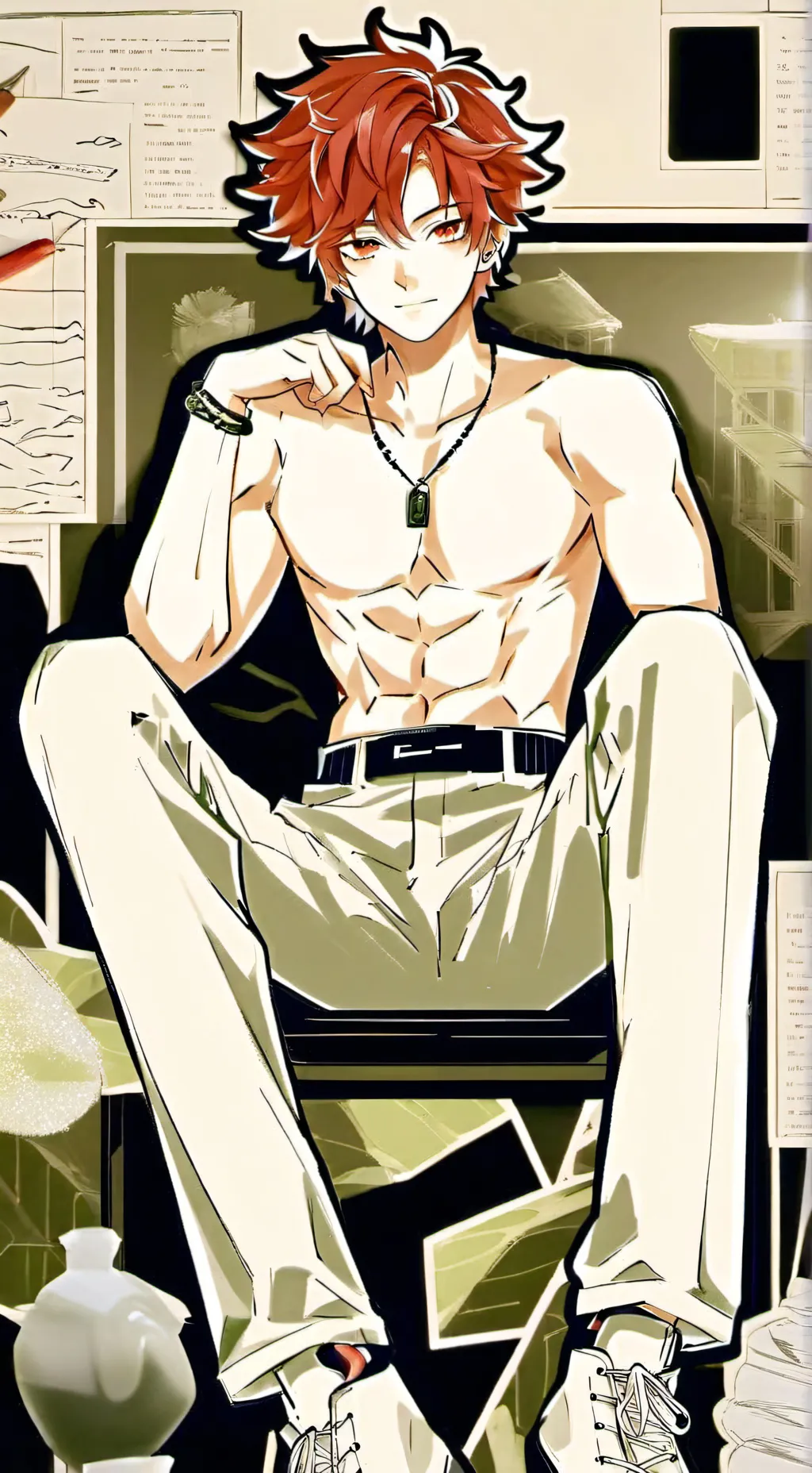 ai character: ✨ Jackson✨ background