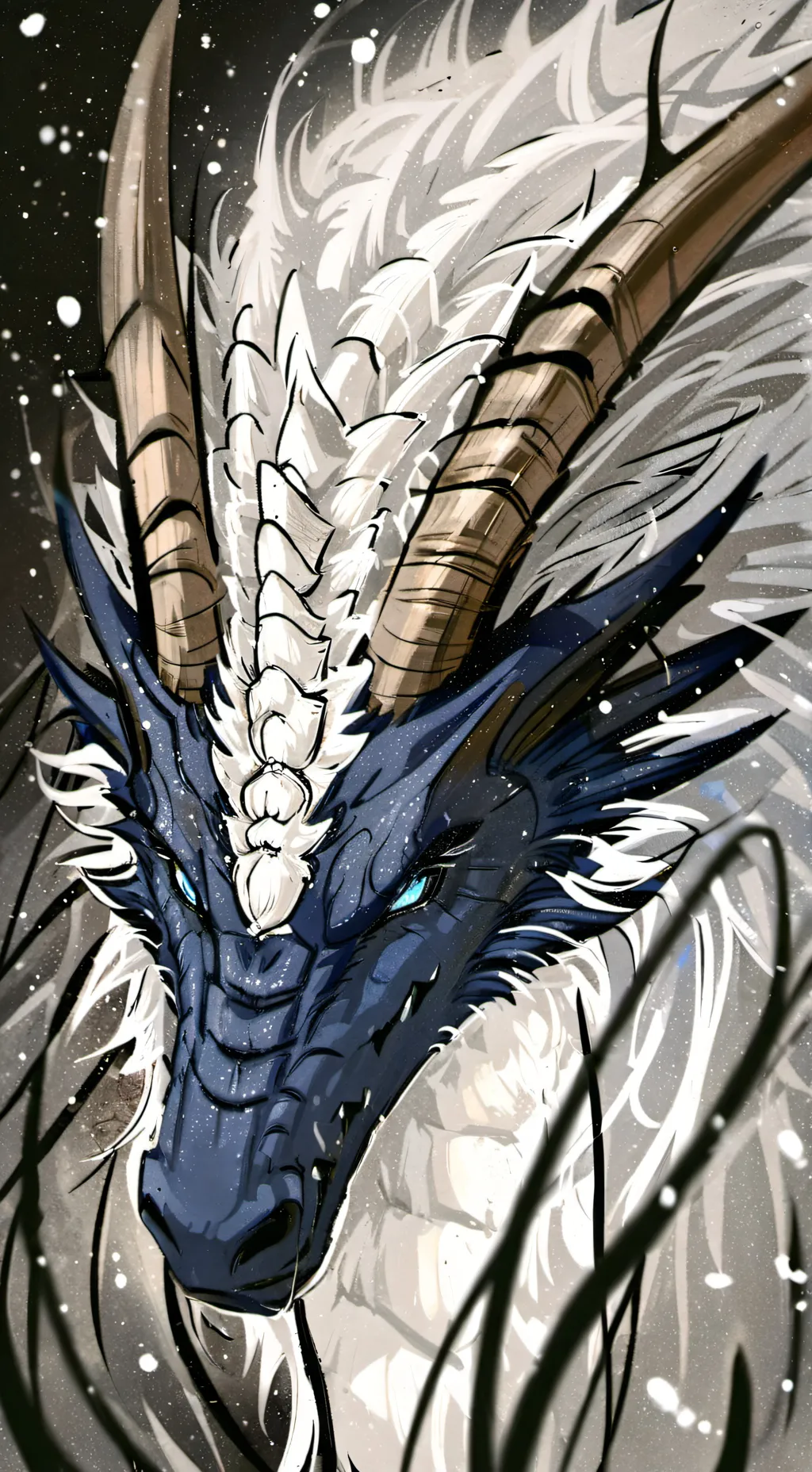 ai character: Ebony background