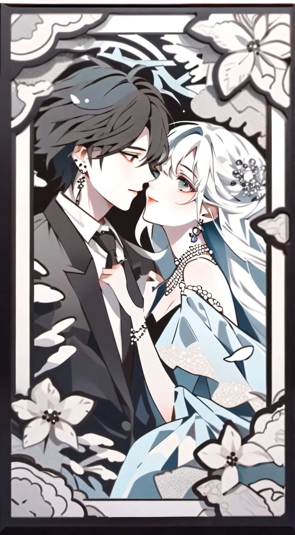 ai character: hh kiss counter background