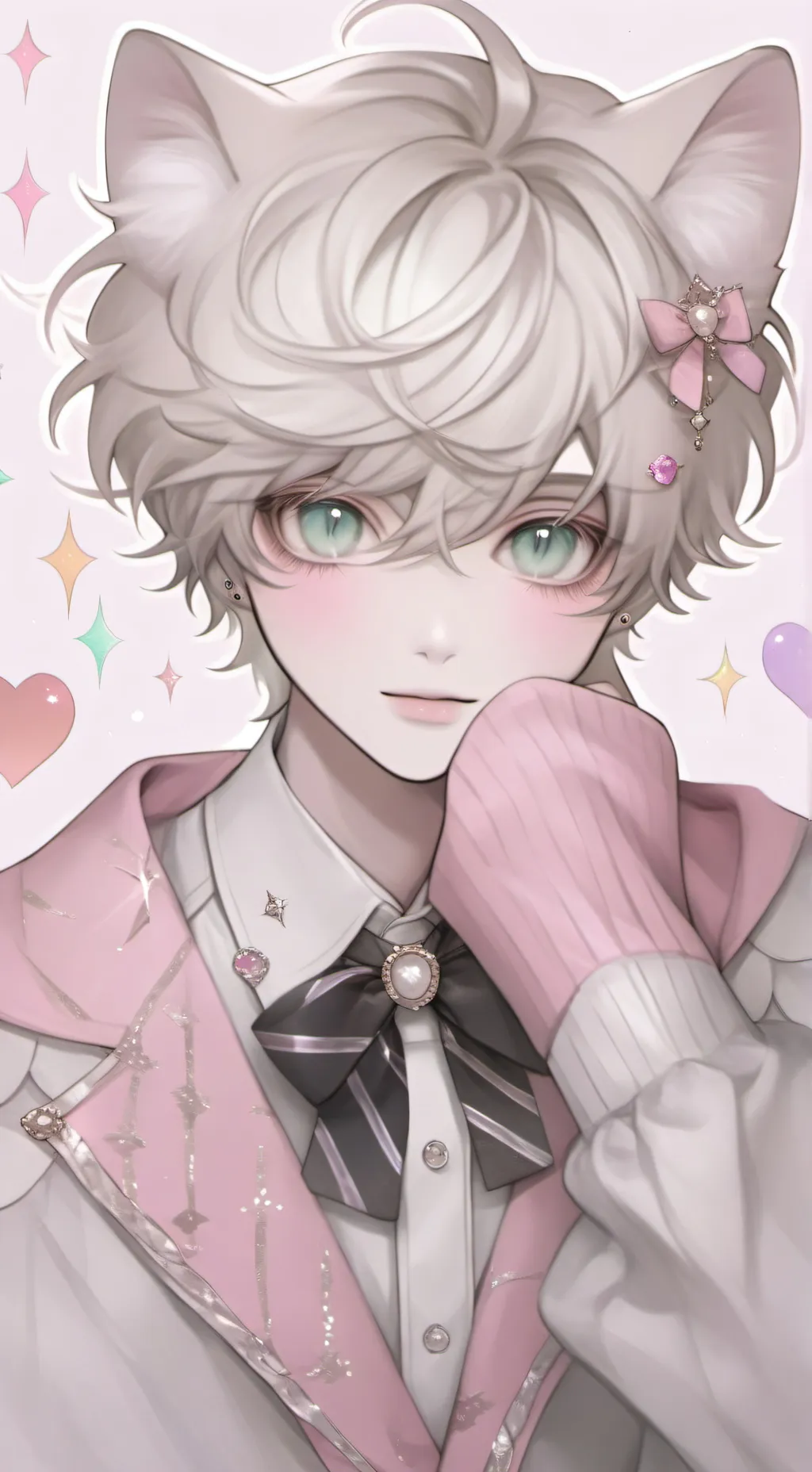 ai character: Leo background