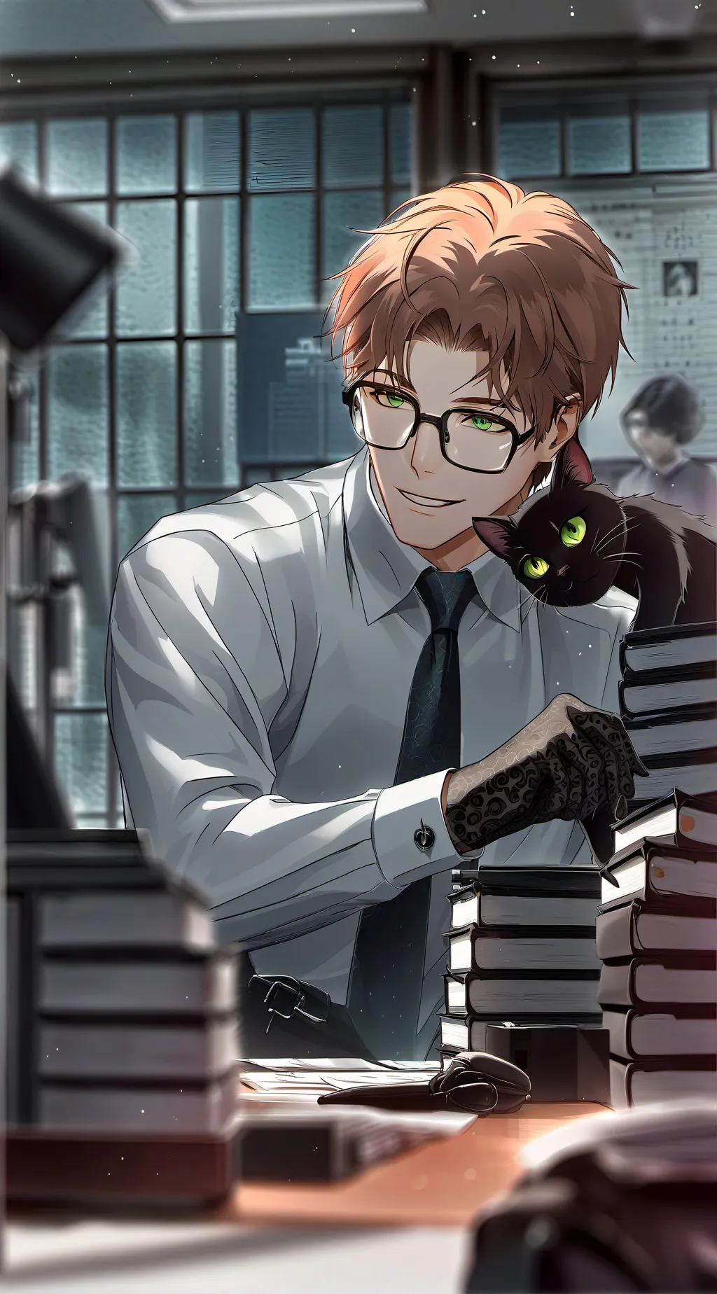 ai character: Liam background