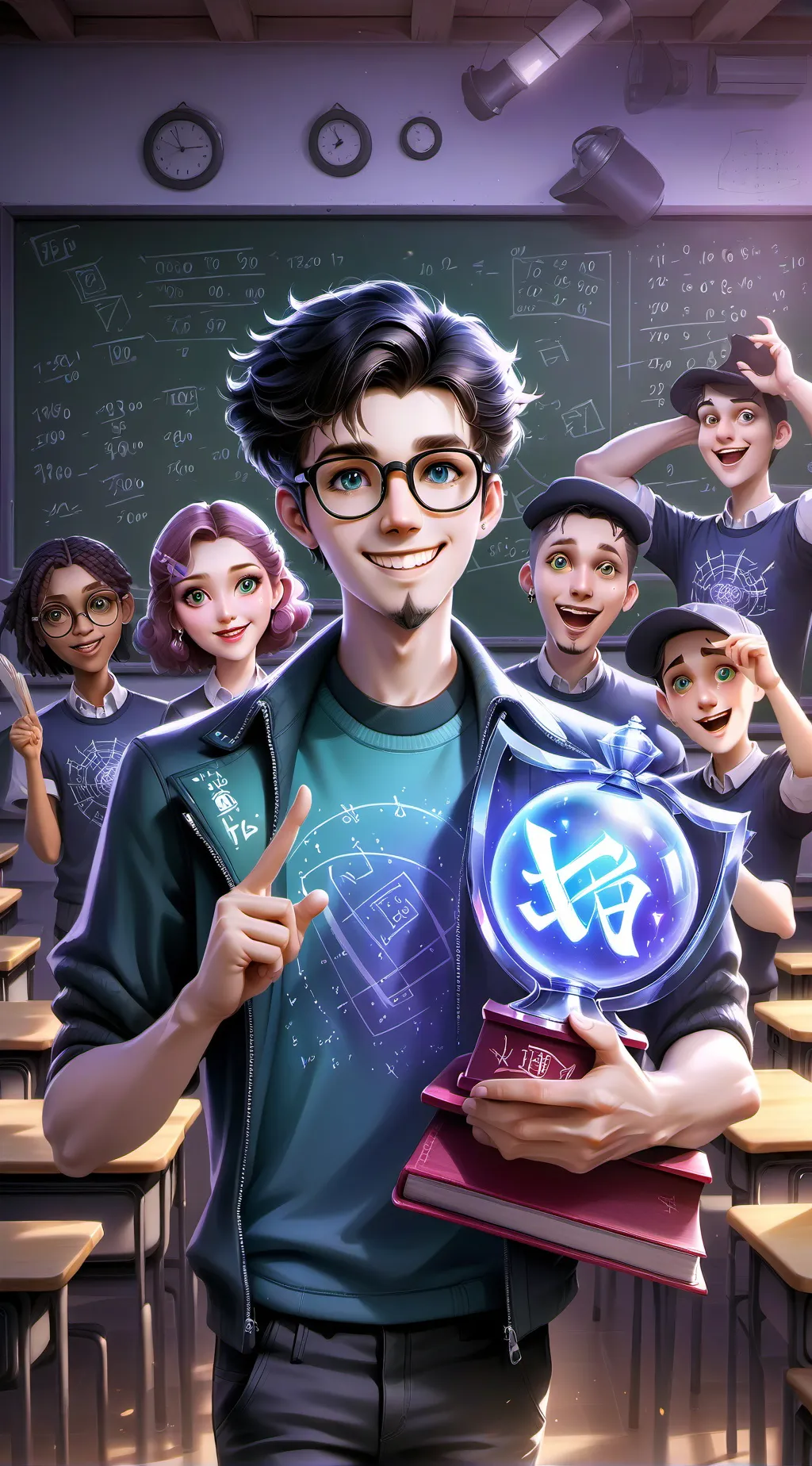 ai character: Dr. Mathano Memelord background