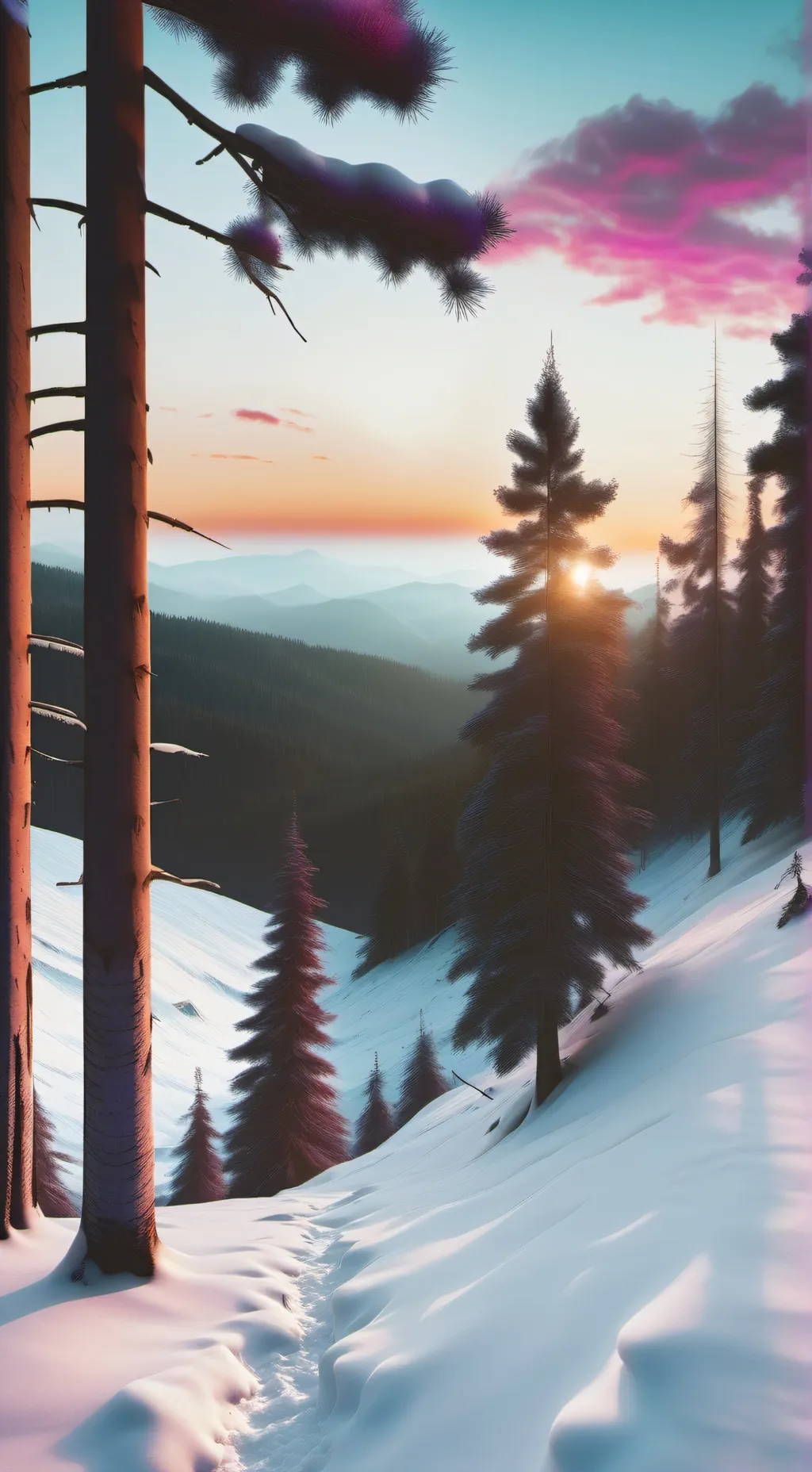 ai character: Aidan Gallagher  background