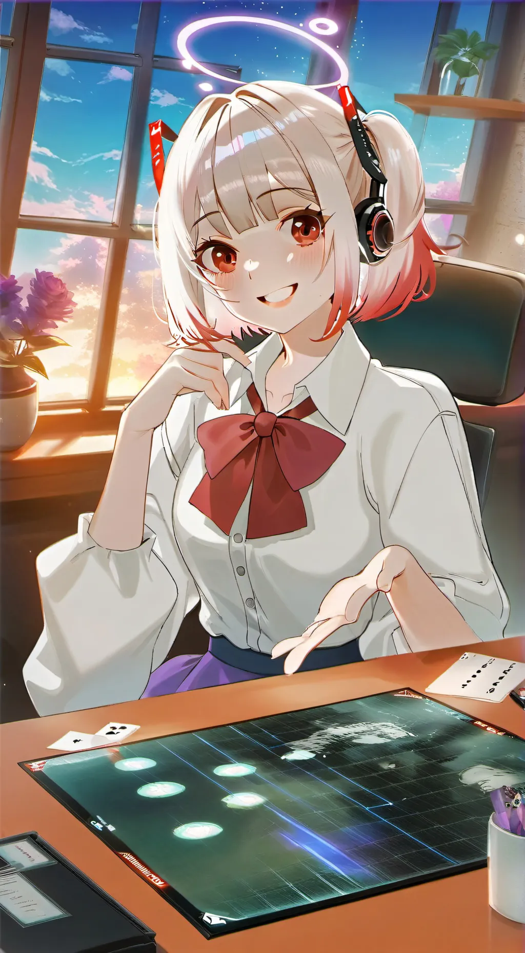 ai character: HH background