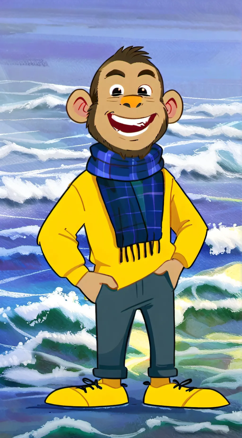 ai character: oxaya 2.0 background