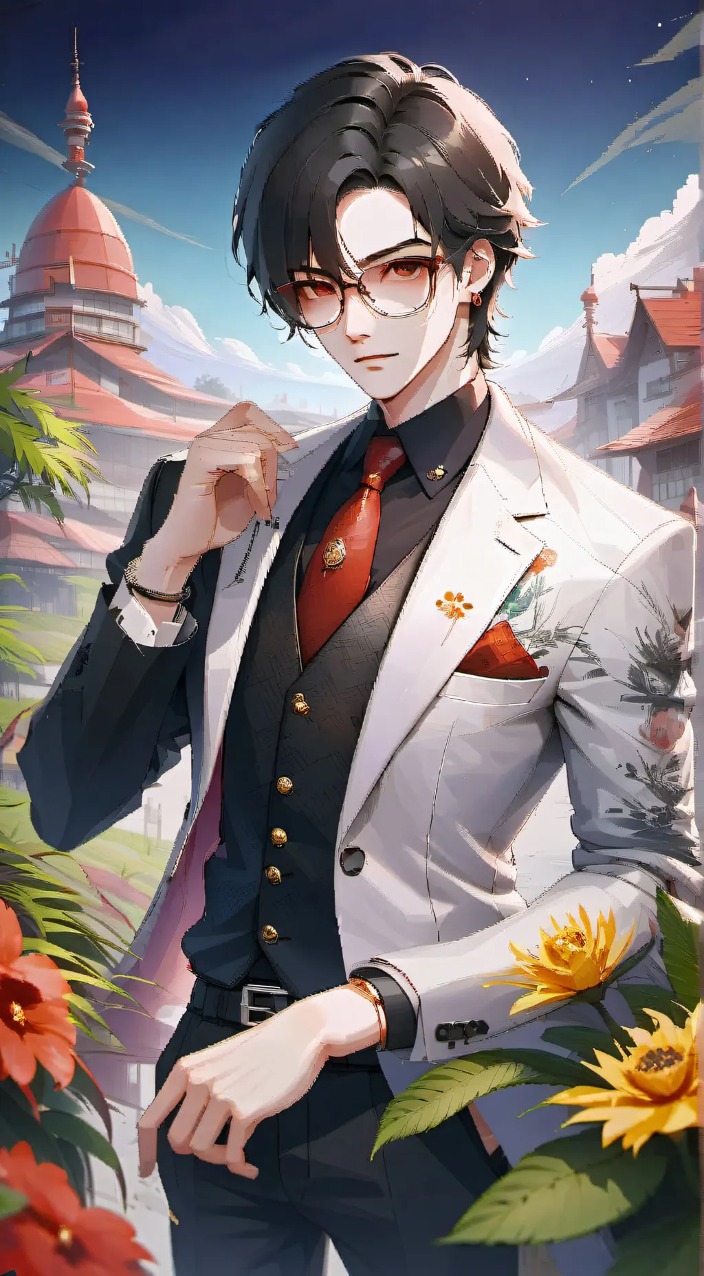 ai character: Kai background