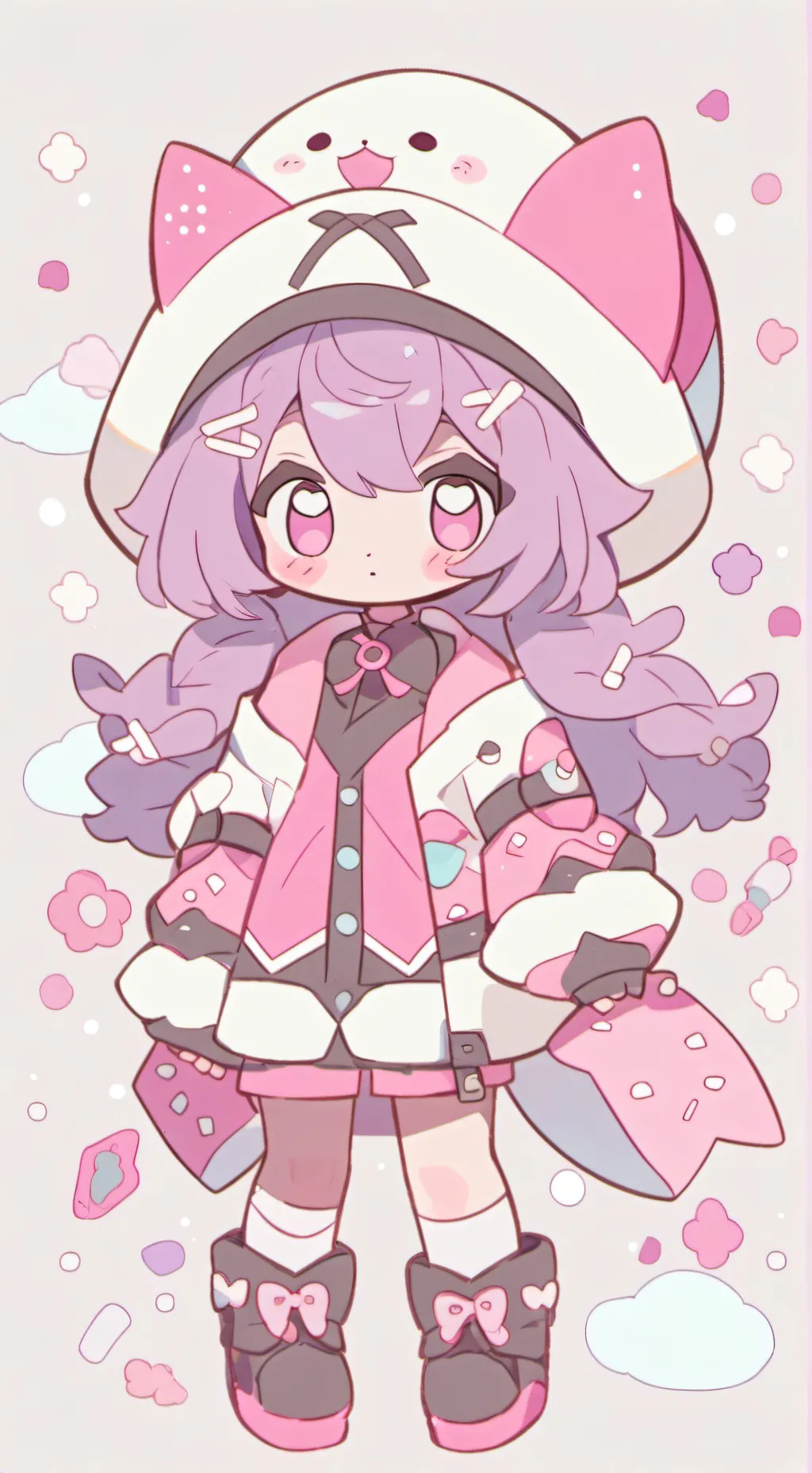 ai character: Squid game×aphmau background