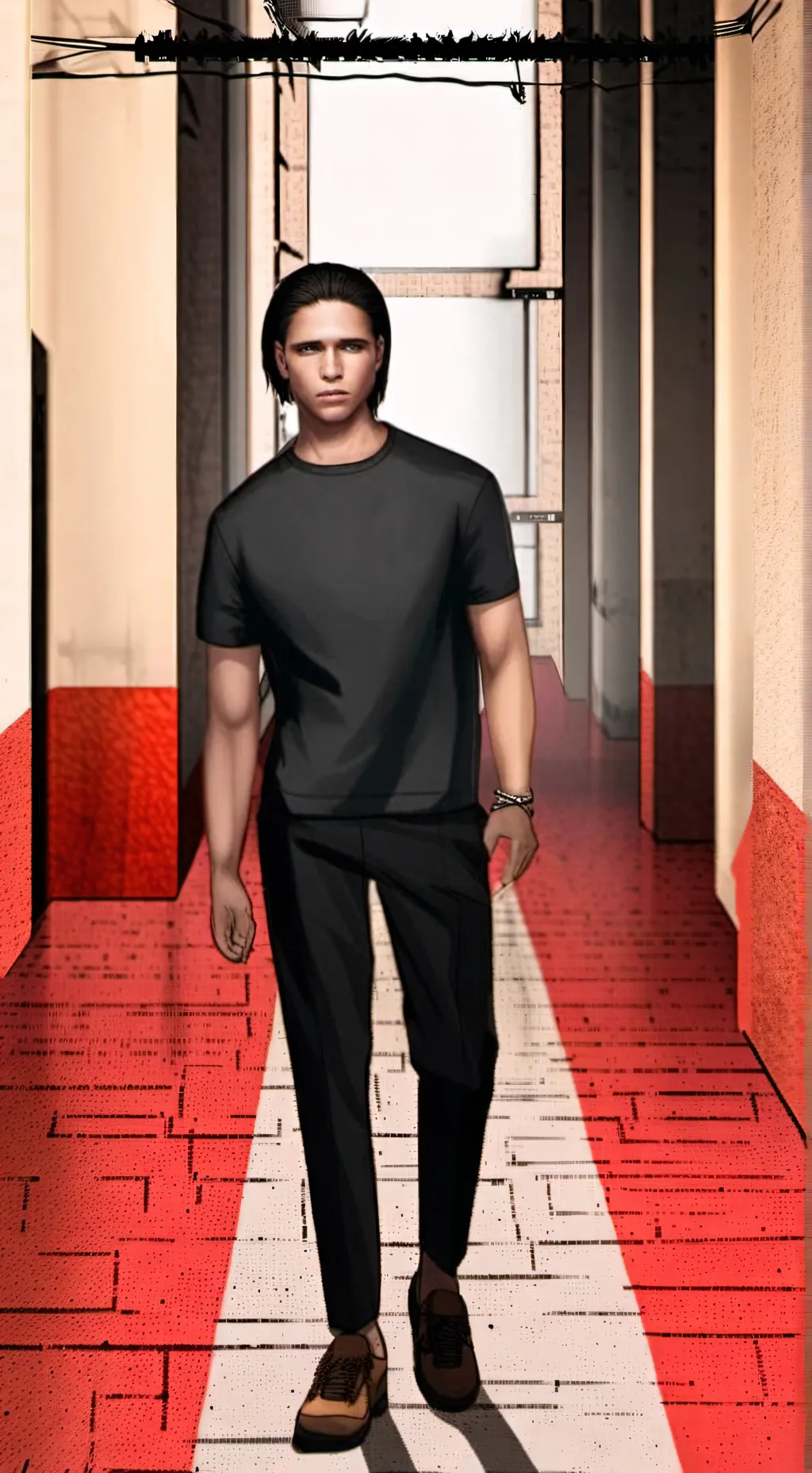 ai character: Robbie King background