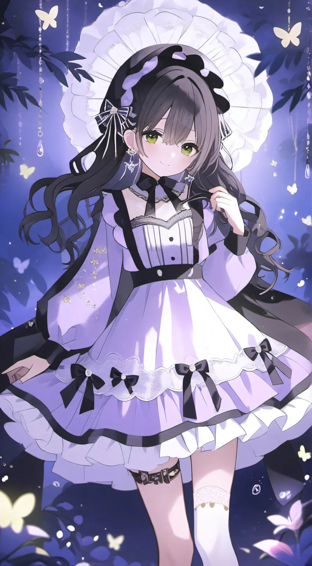 ai character: Rose background