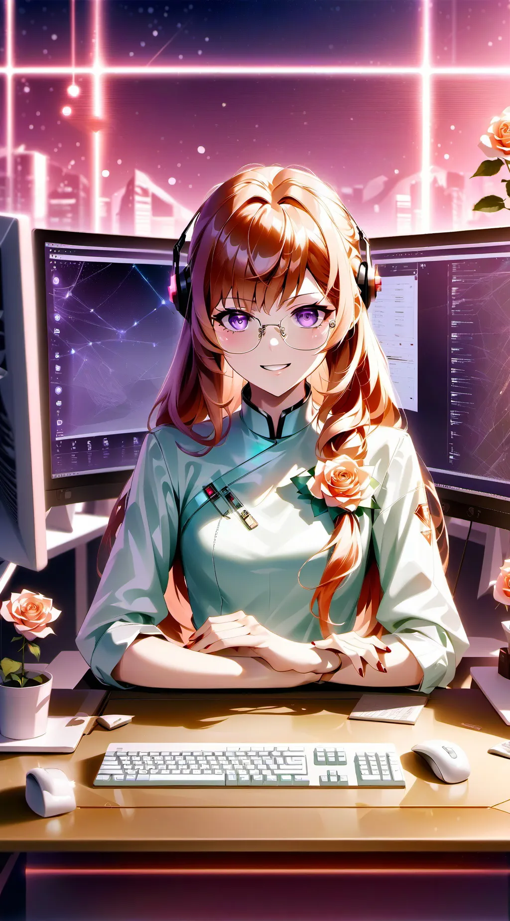 ai character: Yume background