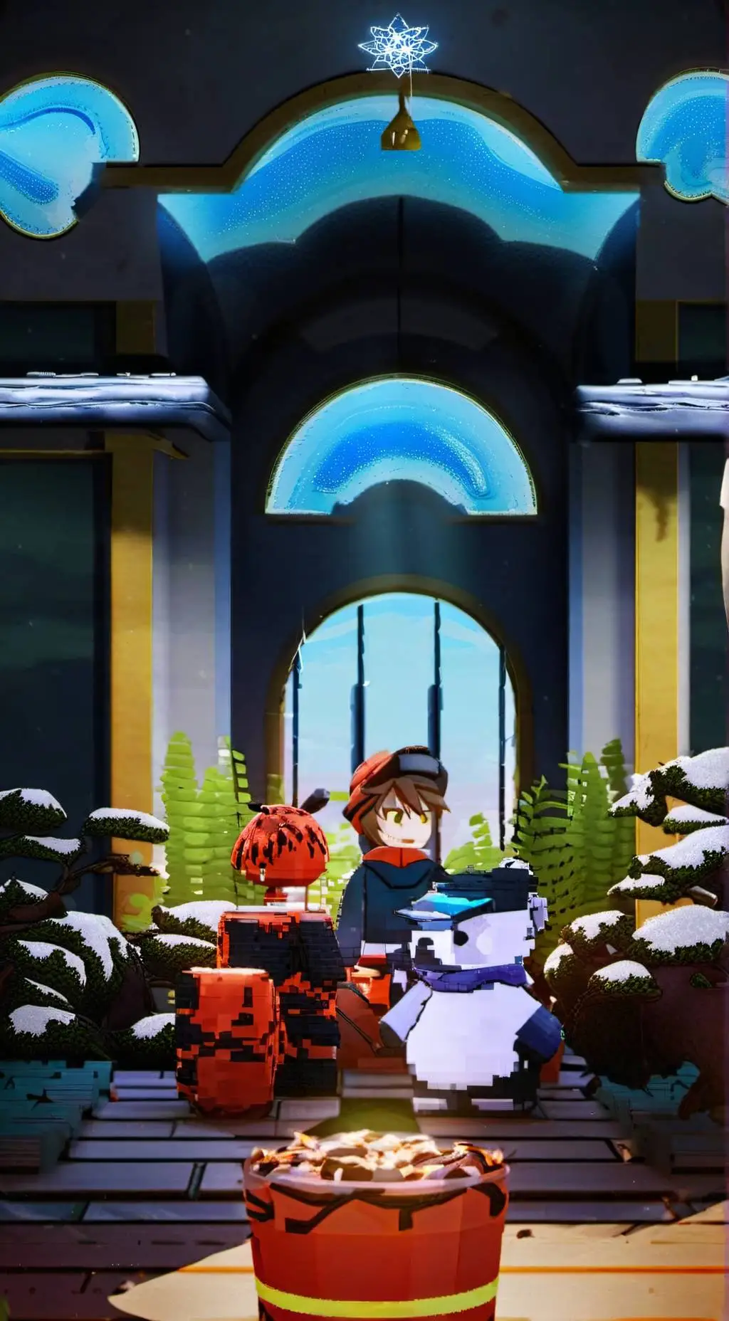 ai character: Twix:aftonfamily background