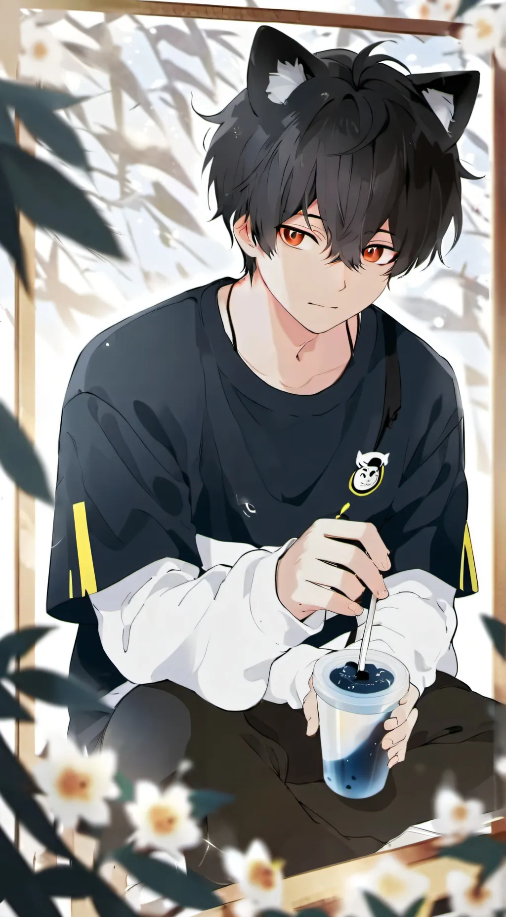 ai character: Саня background