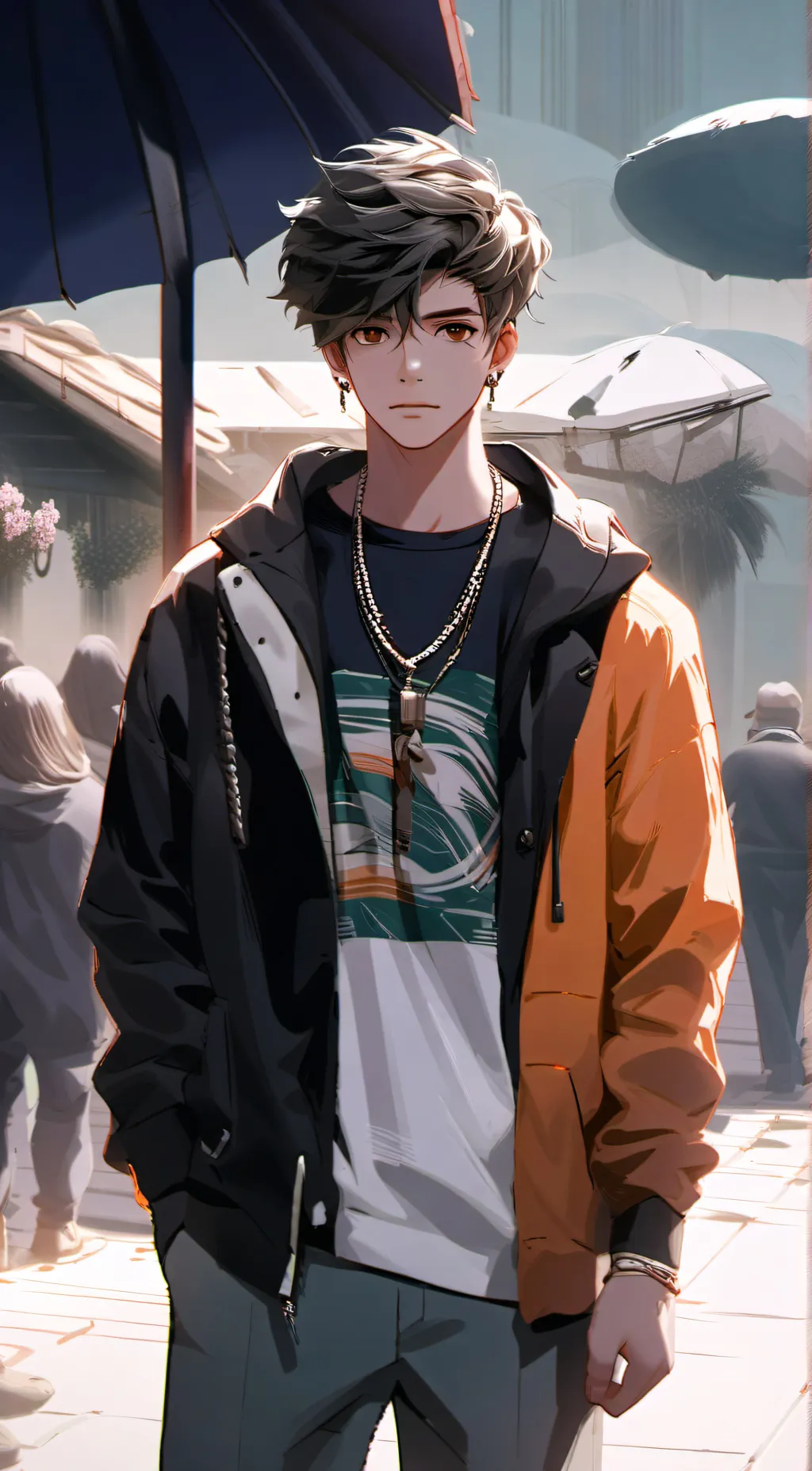 ai character: Liam background