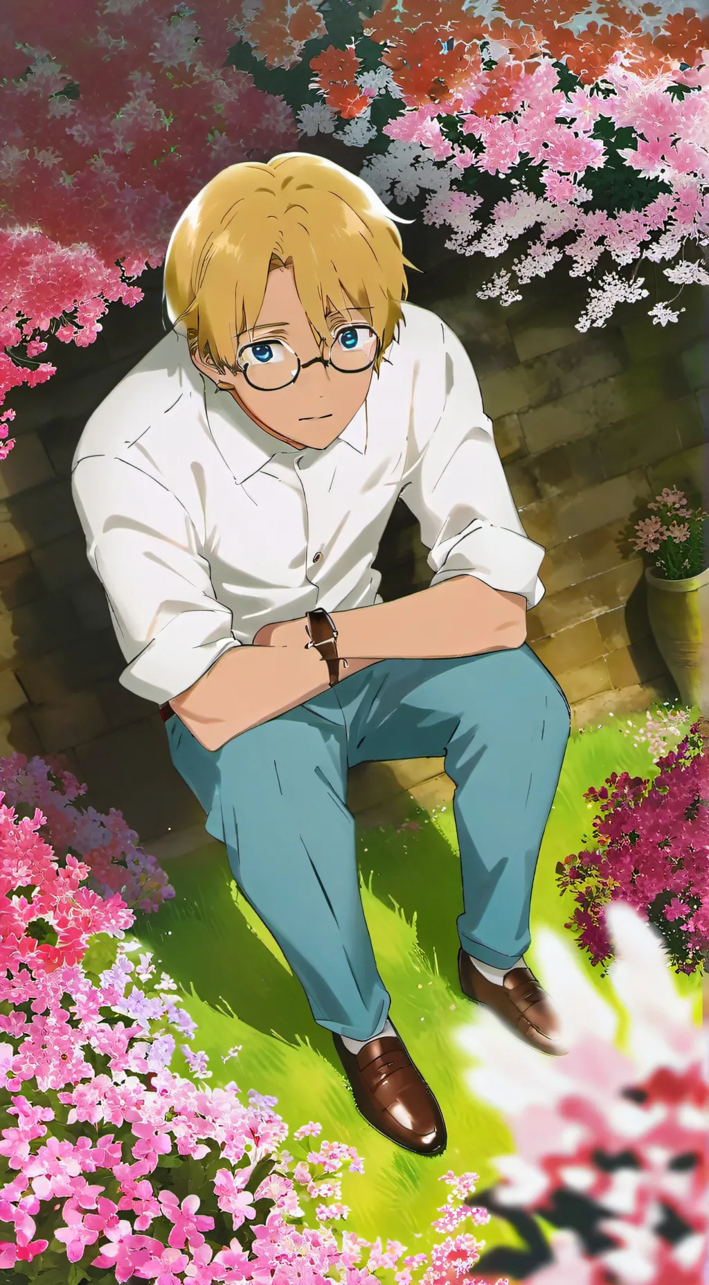 ai character: edoardo background