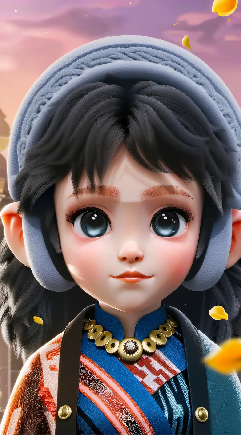 ai character: Rebecca  background