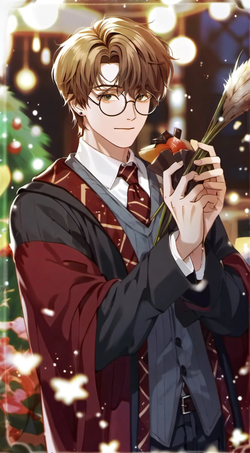 ai character: Hogwarts  background