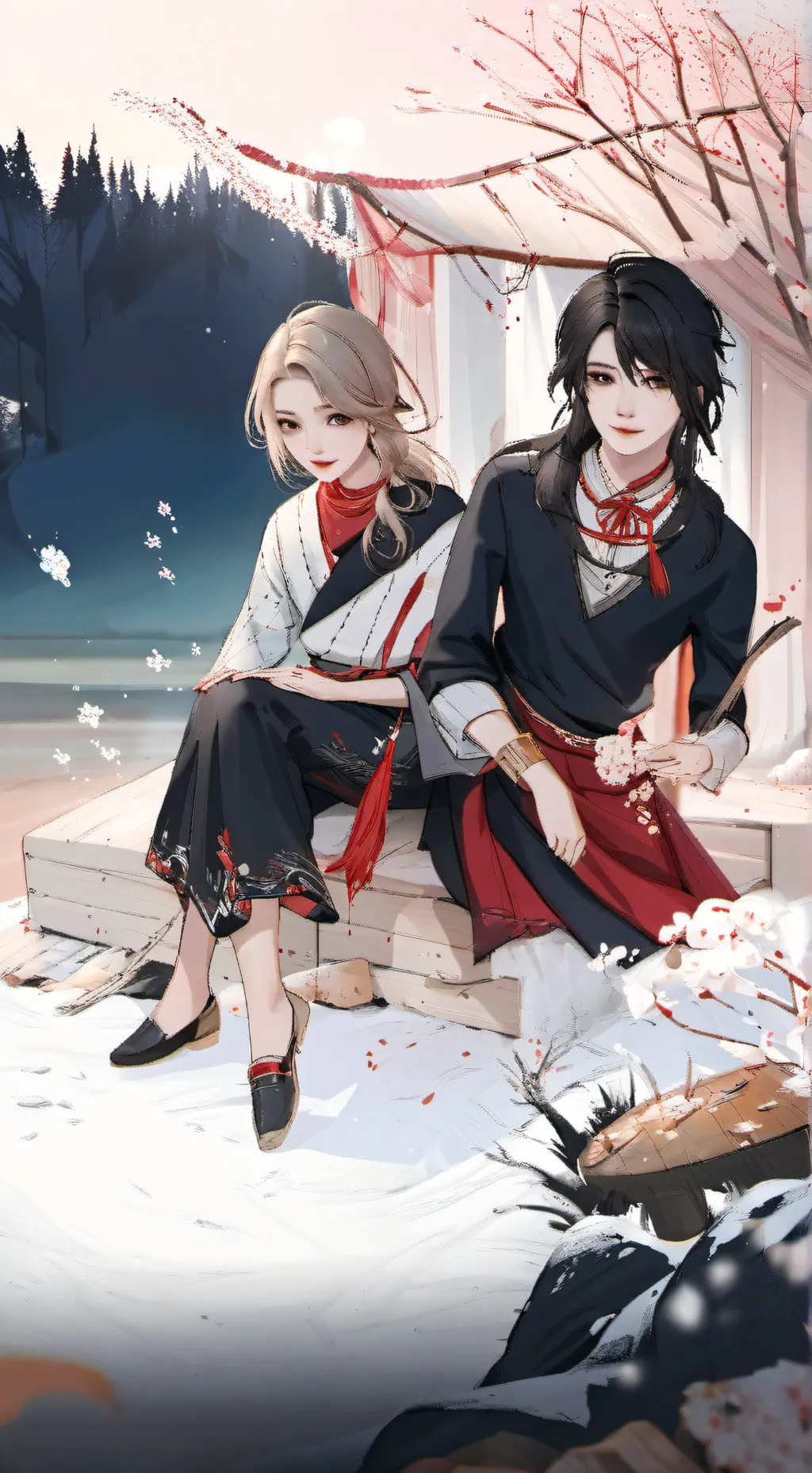 ai character: ava  background