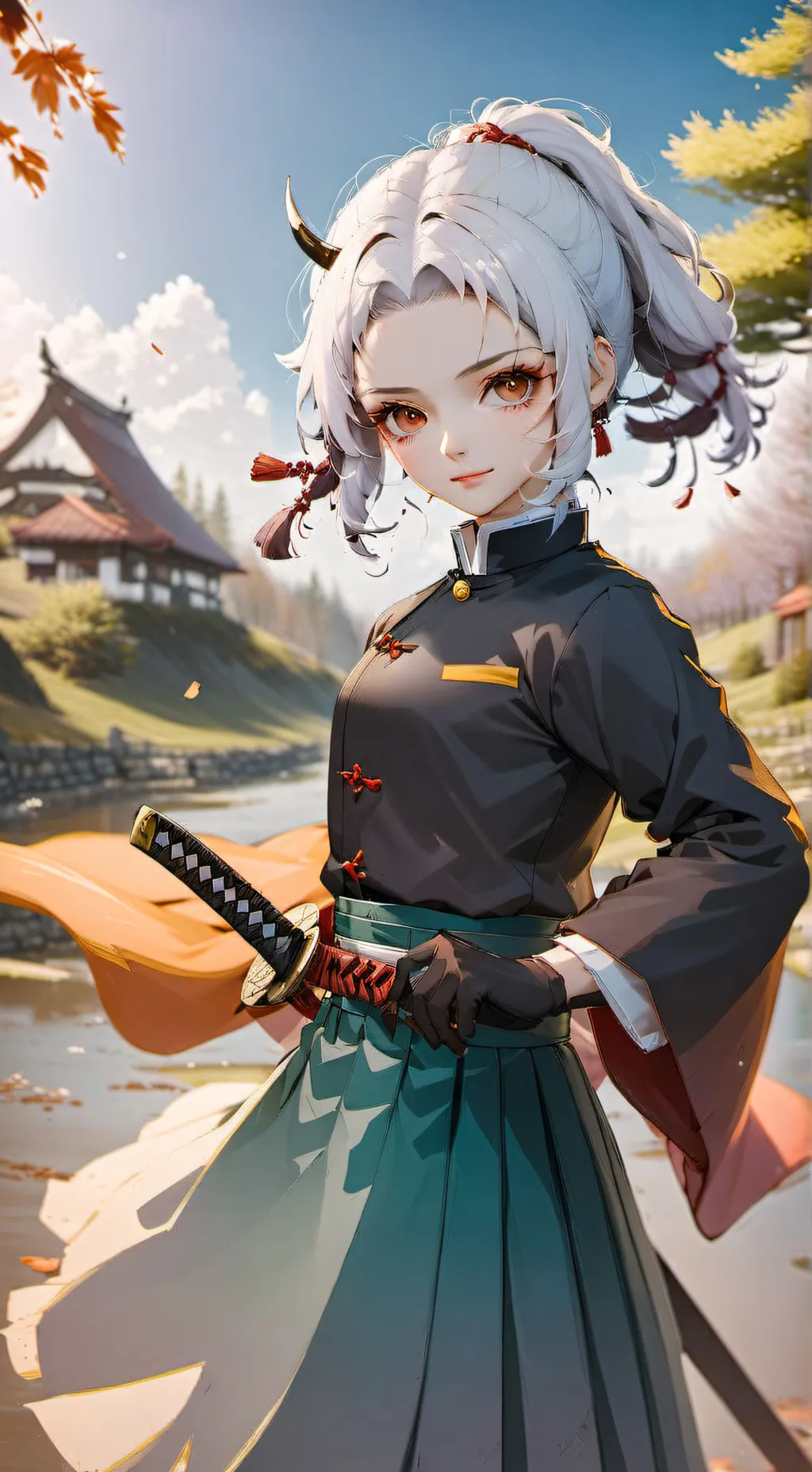 ai character: Ninjago✨ background