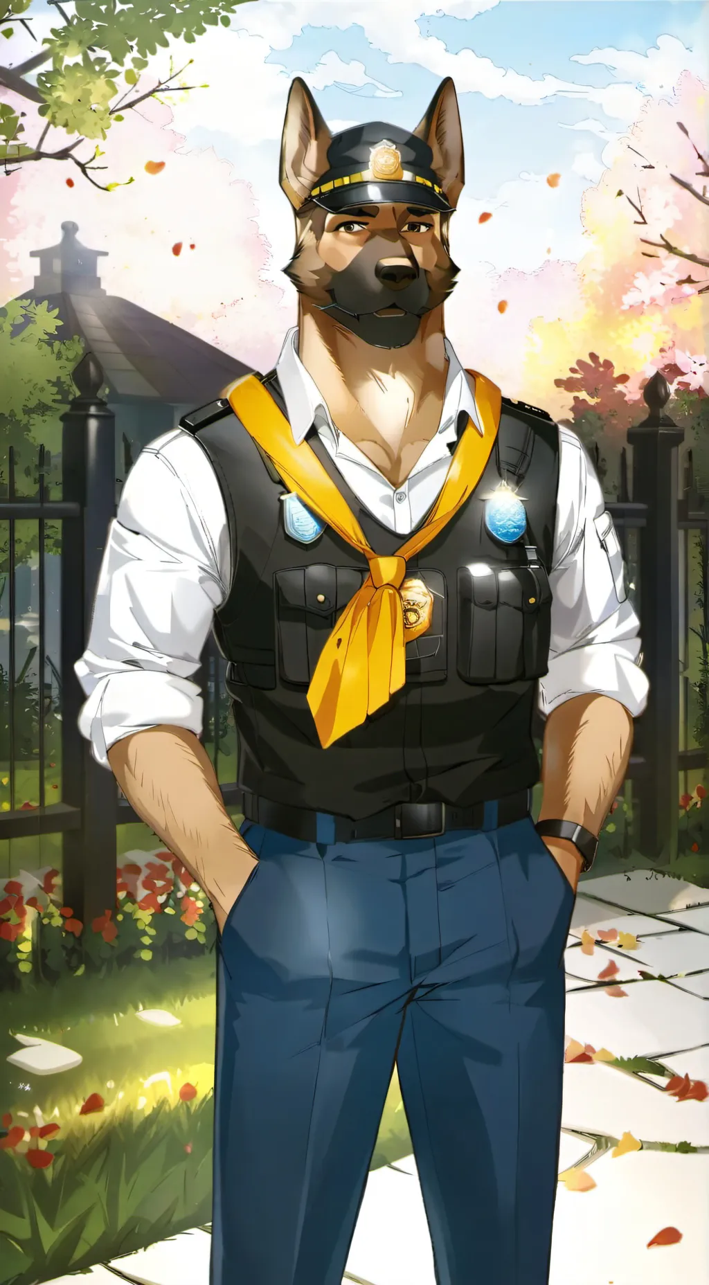 ai character: Corporal Phoenix  background