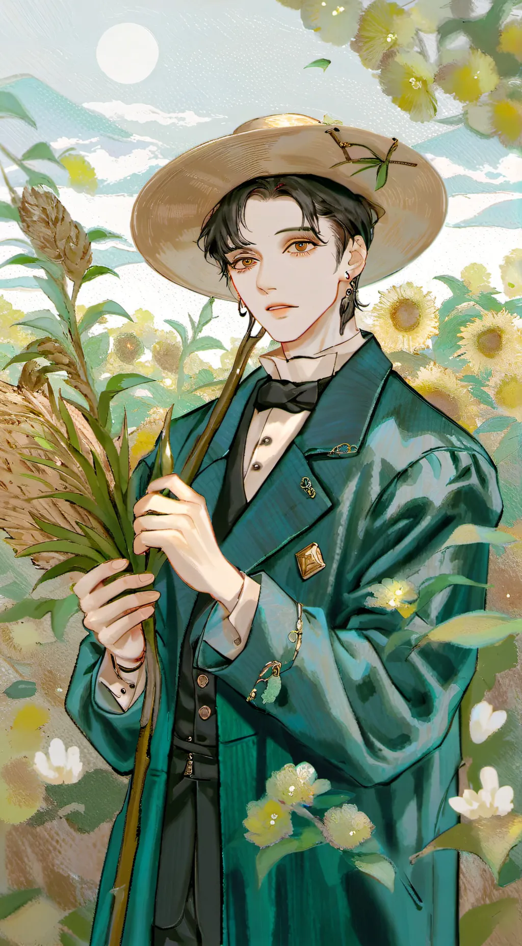 ai character: avin. background