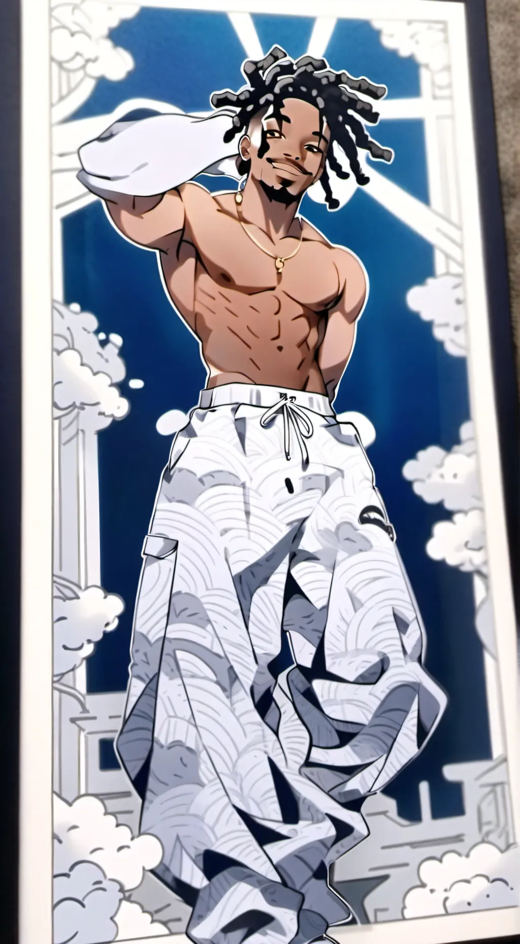 ai character: Kj background