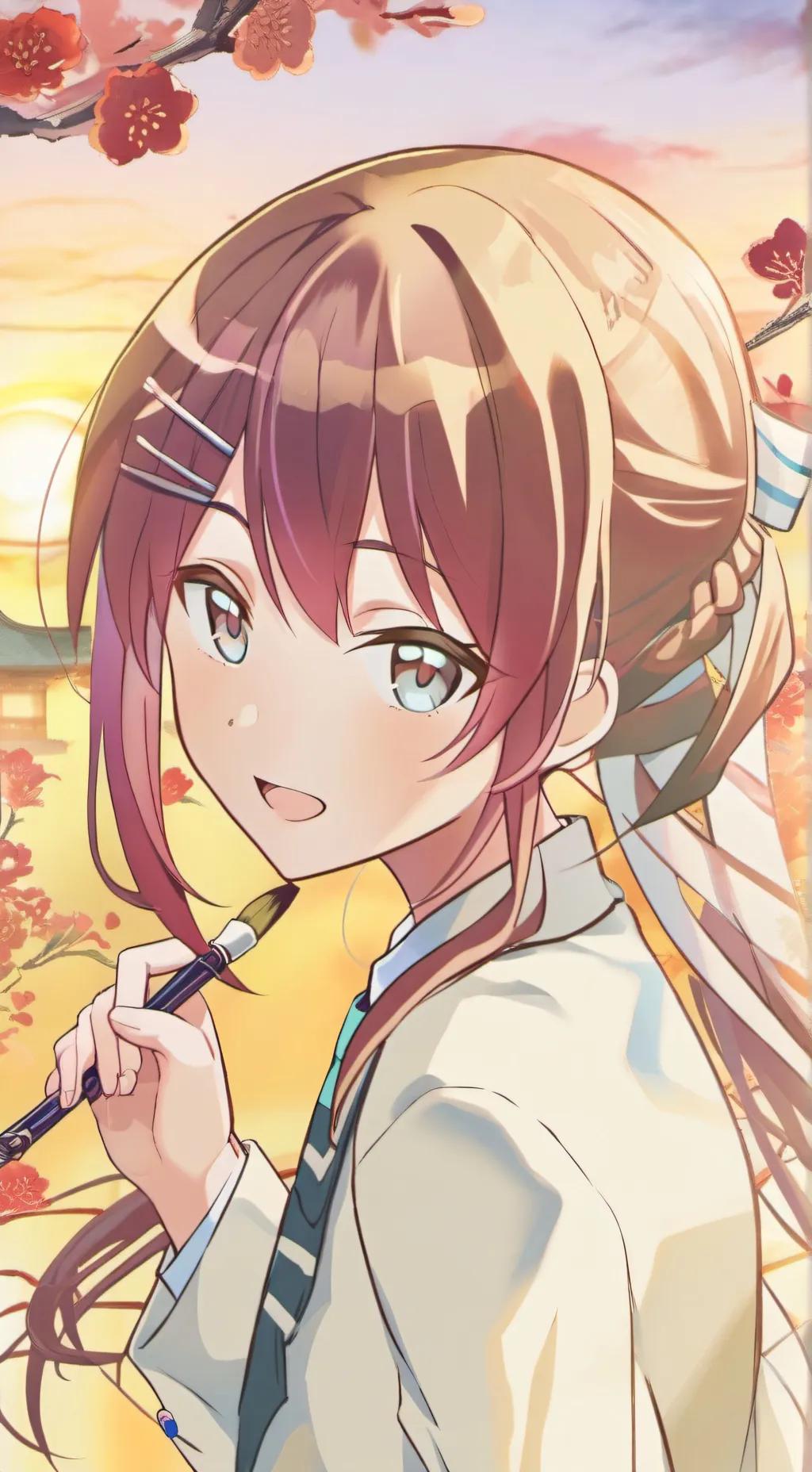 ai character: Himari background