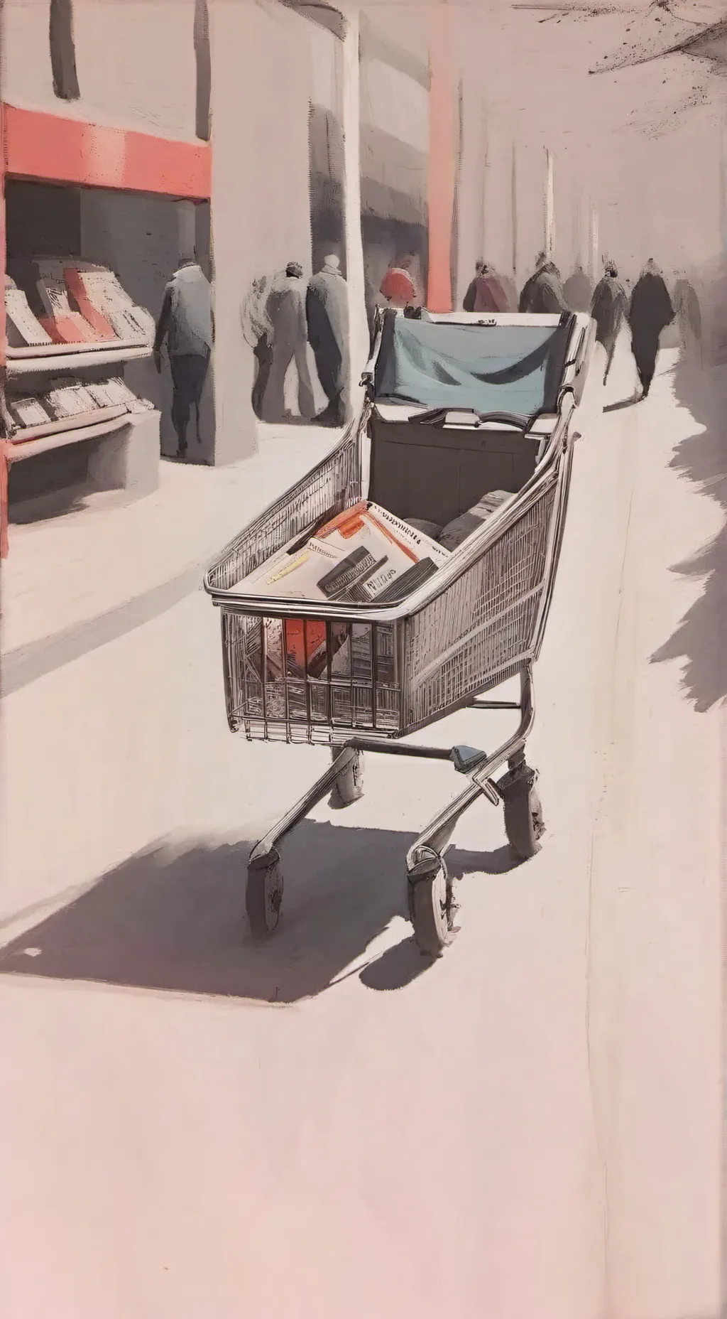 ai character: MHA WALMART background