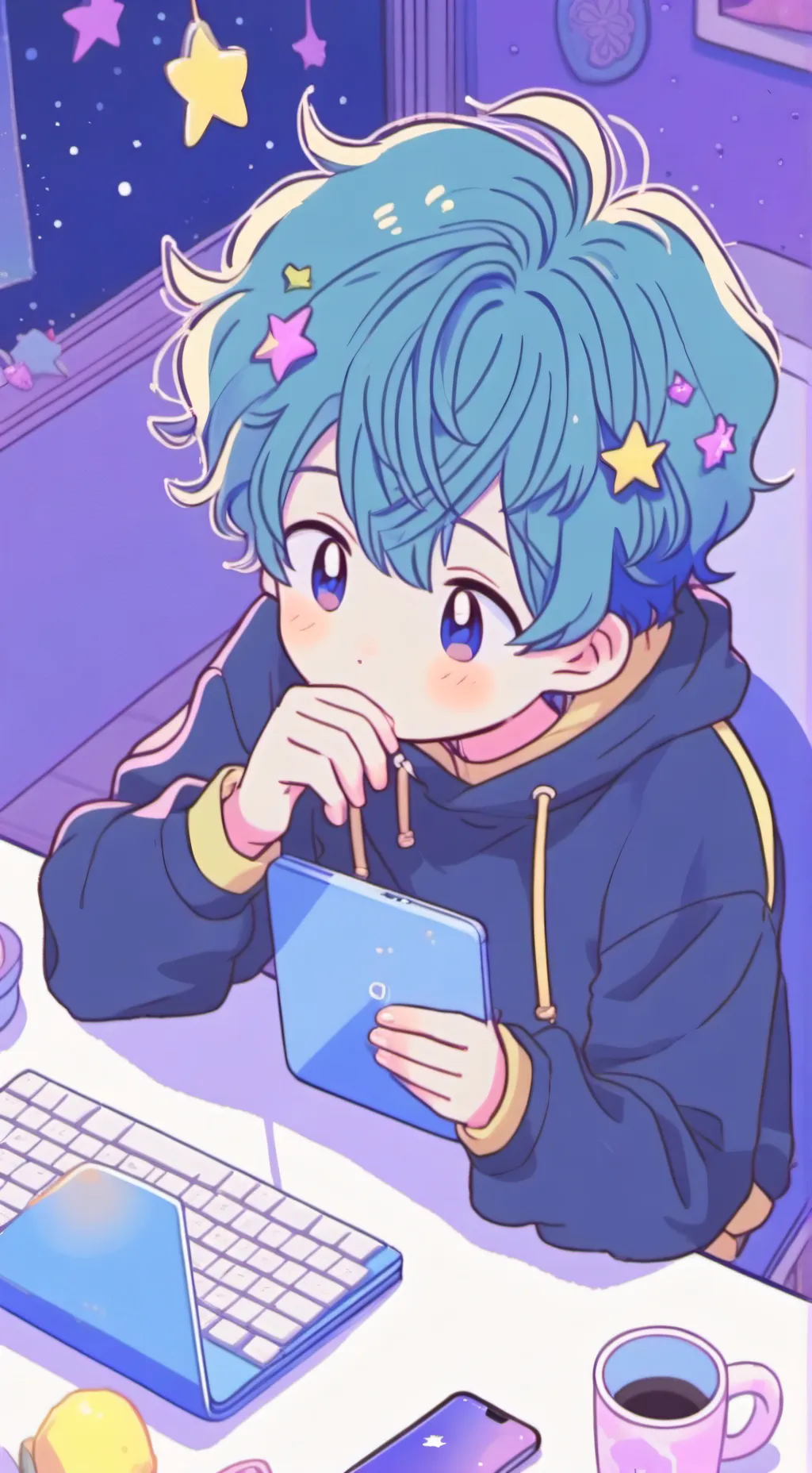 ai character: dandy background