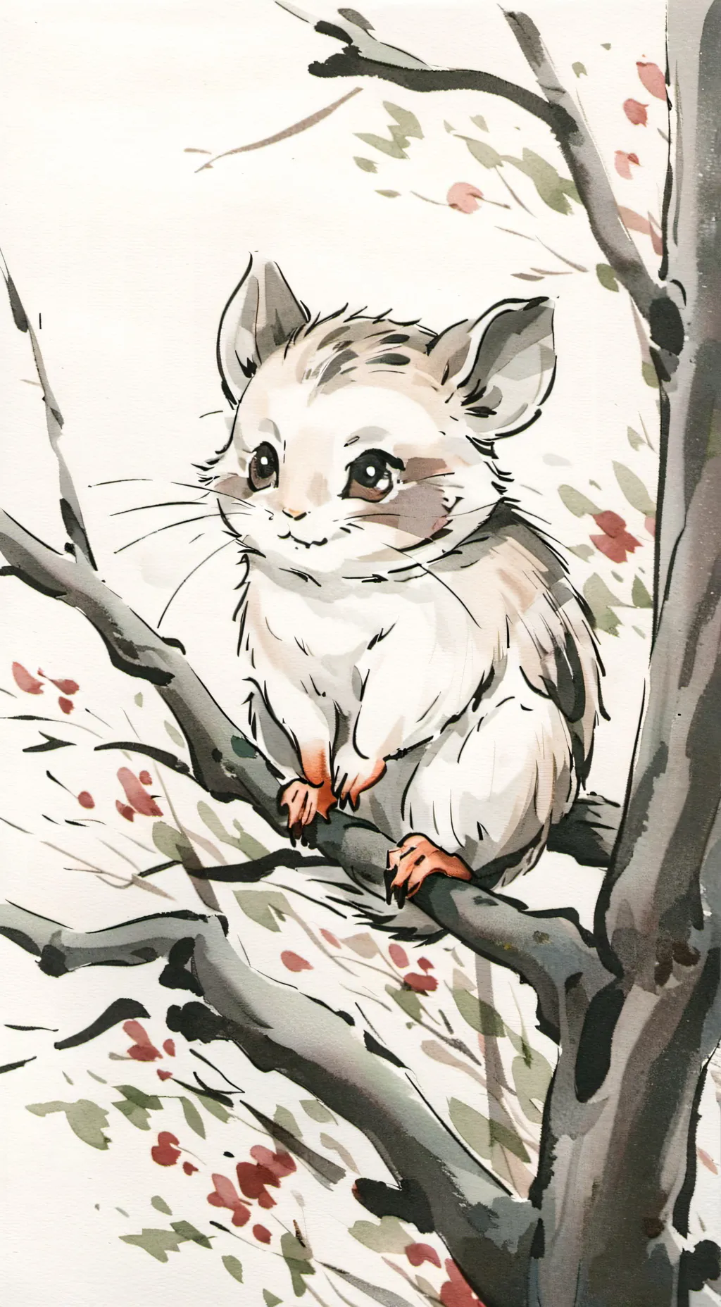 ai character: ardilla meme  background