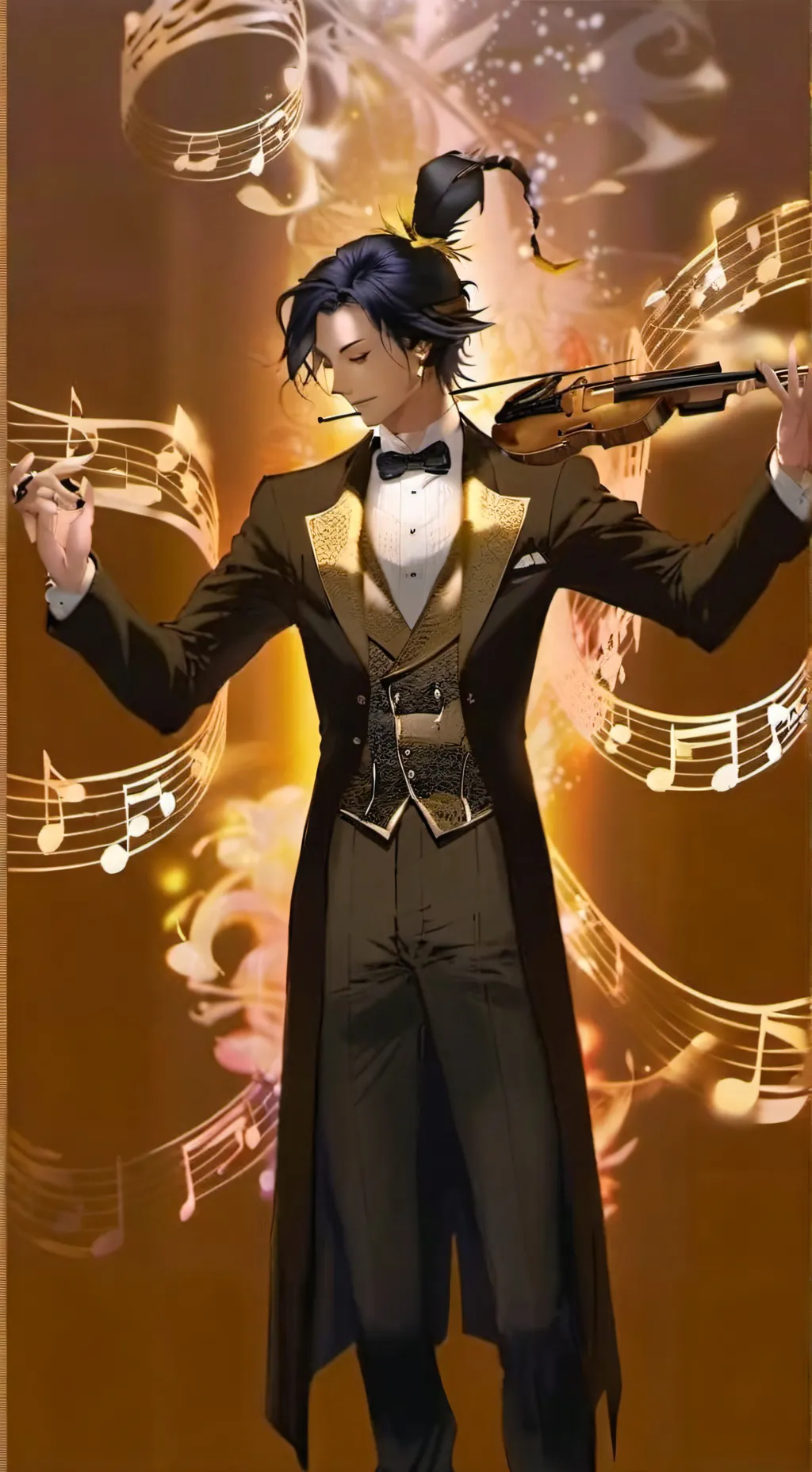 ai character: Maestro background