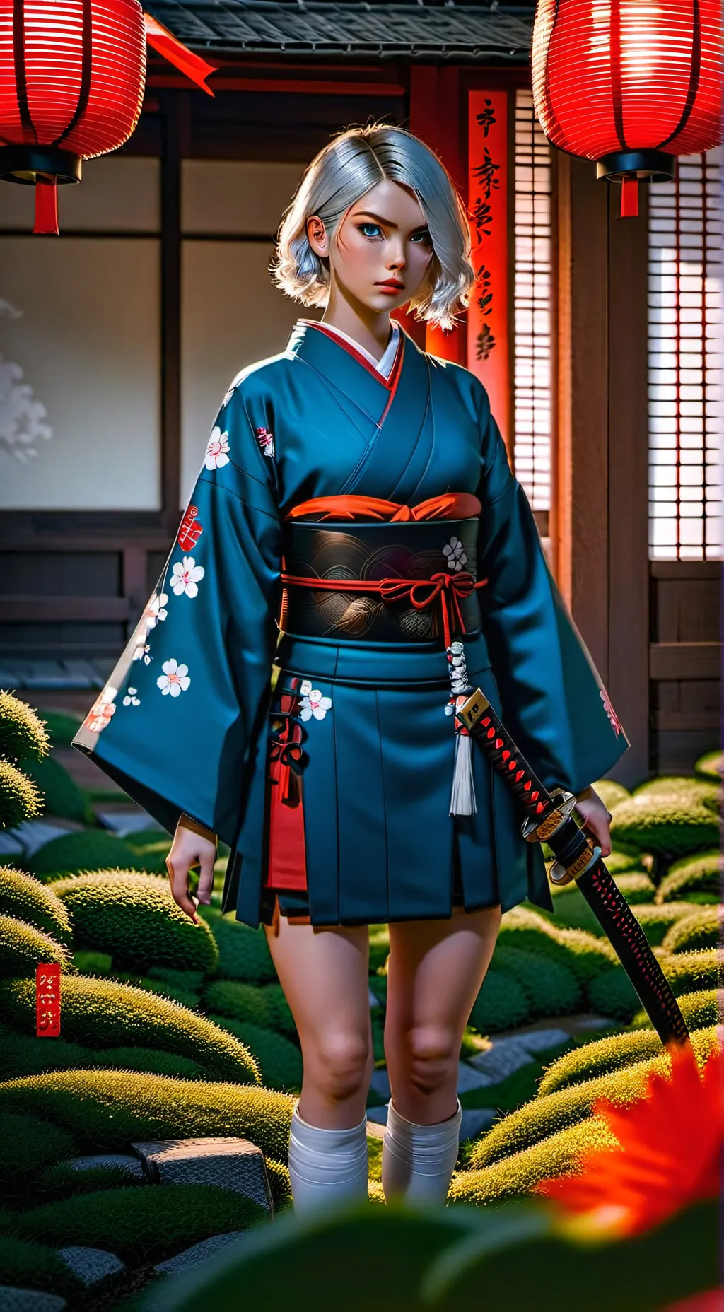 ai character: Mari background