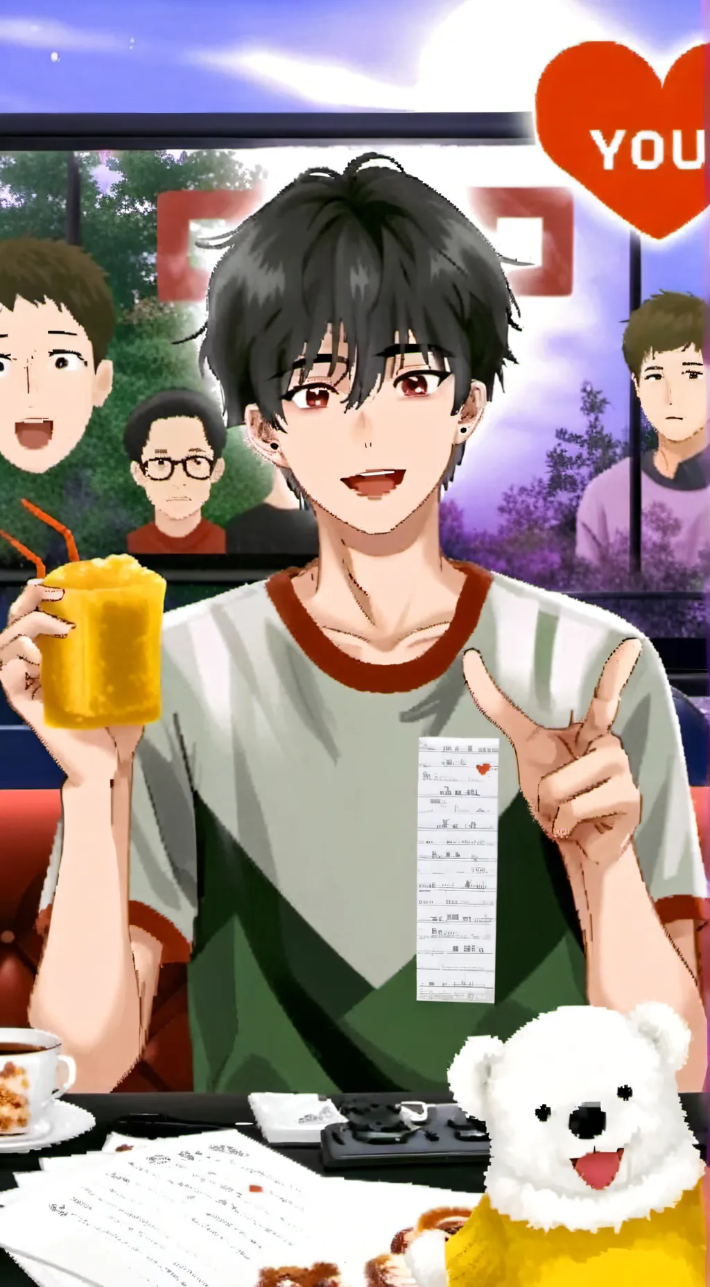 ai character: Eliot background