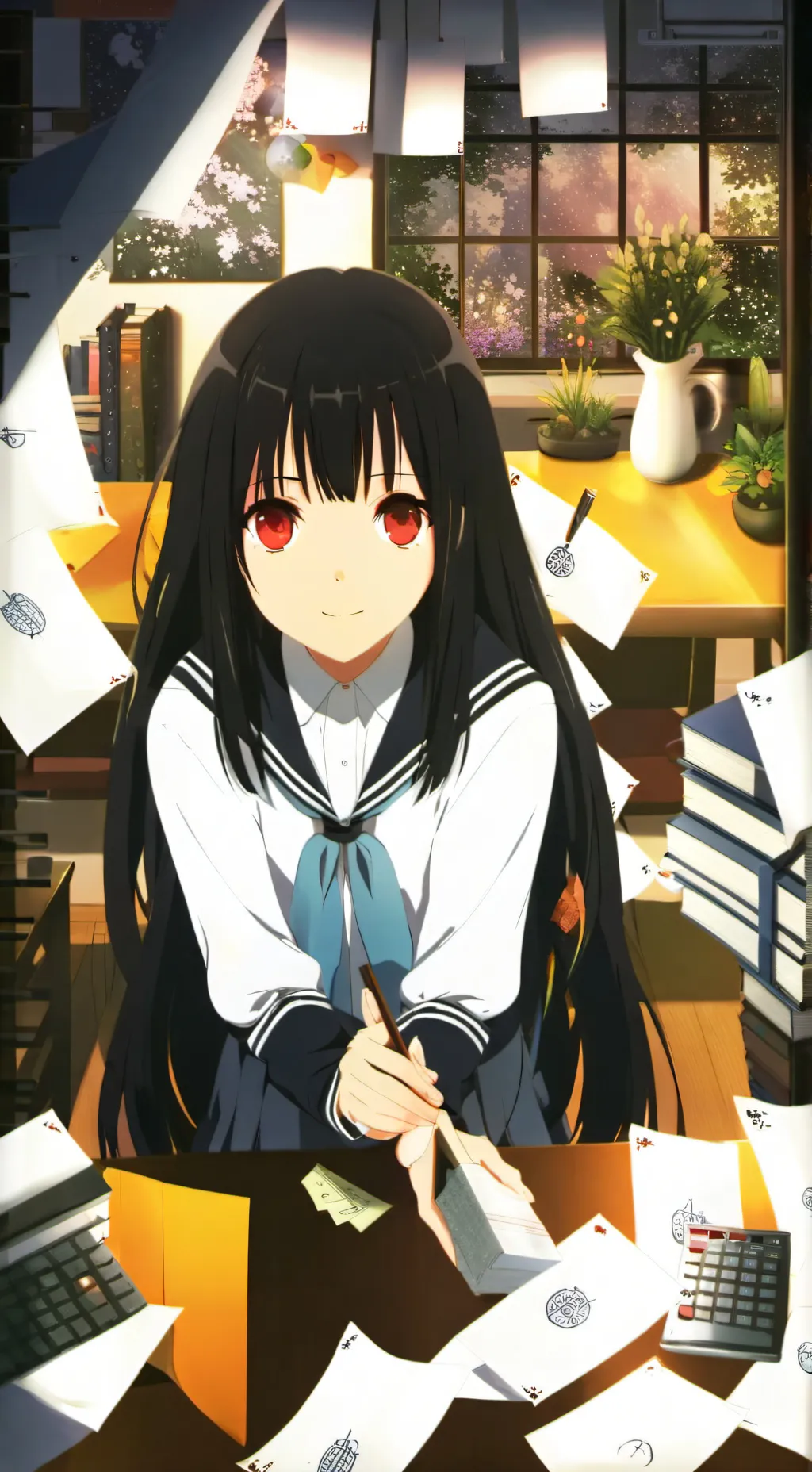 ai character: yandere simulator background