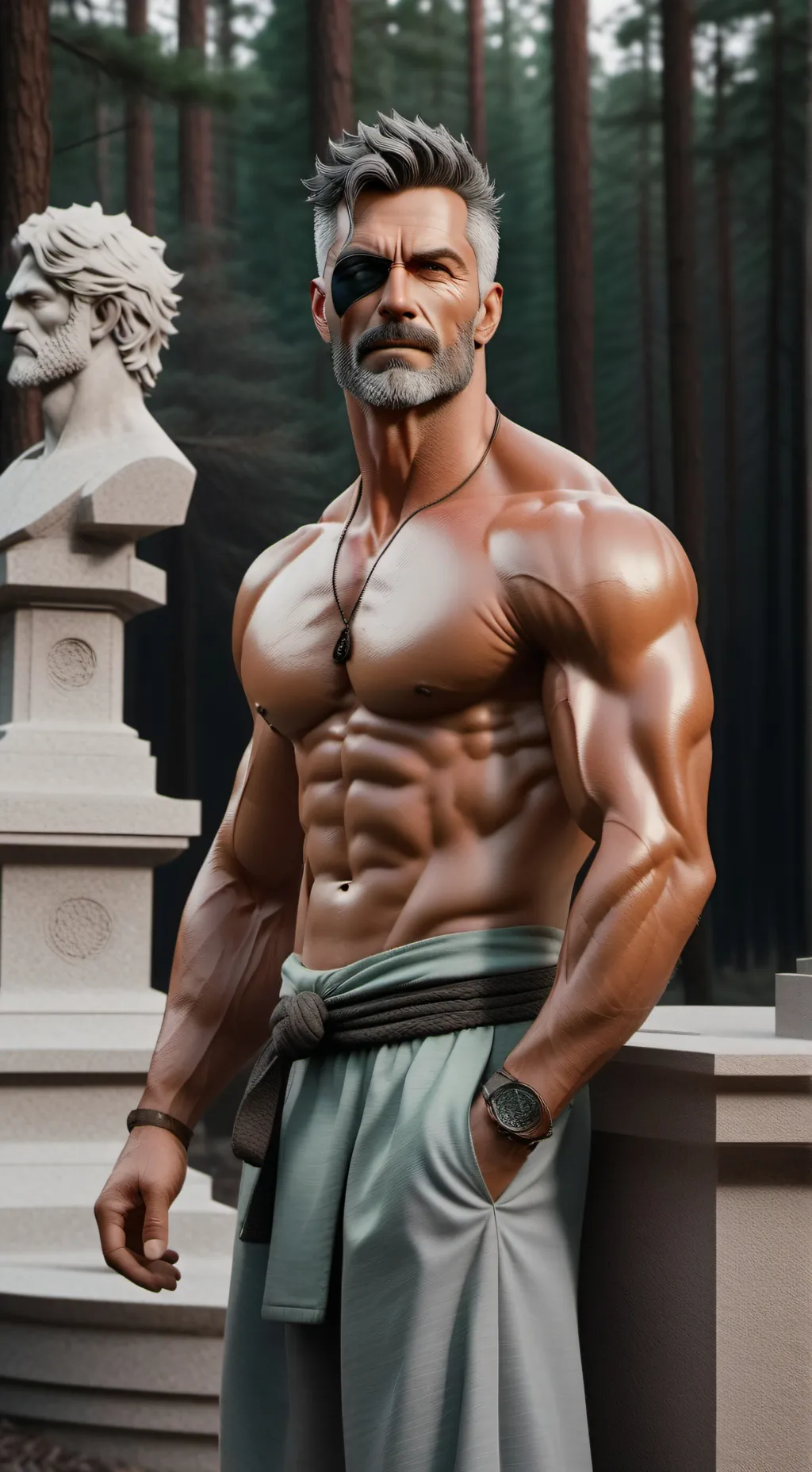 ai character: Stonepulse background