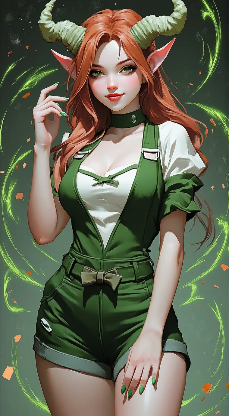 ai character: Lucky background