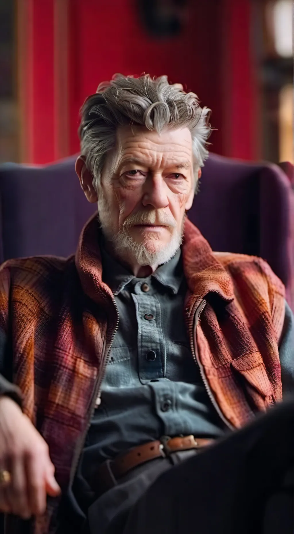 ai character: The War Doctor  background