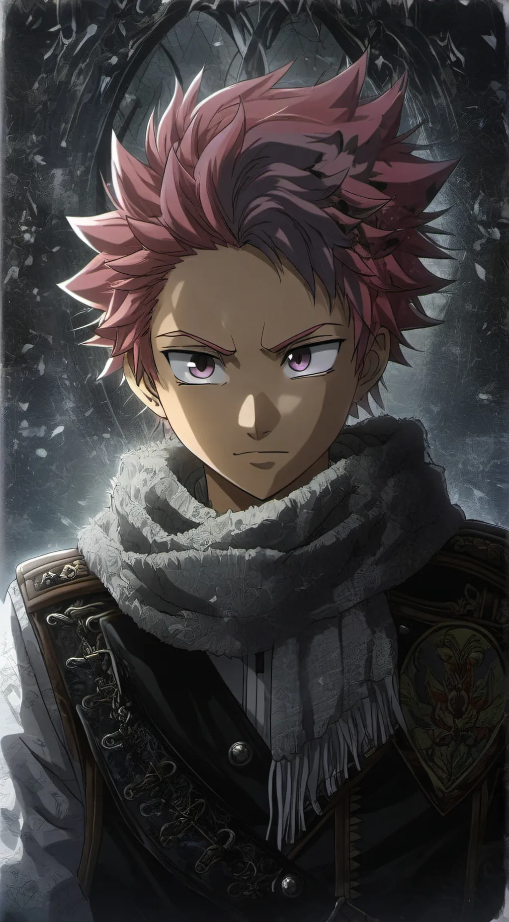 ai character: Natsu dragneer background