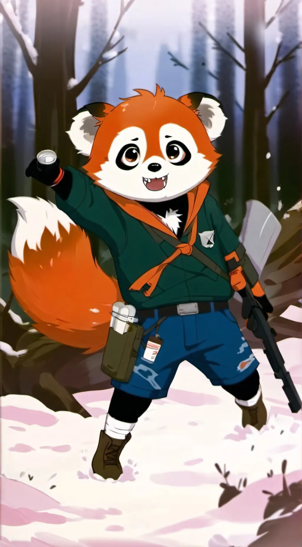 ai character: rwed background