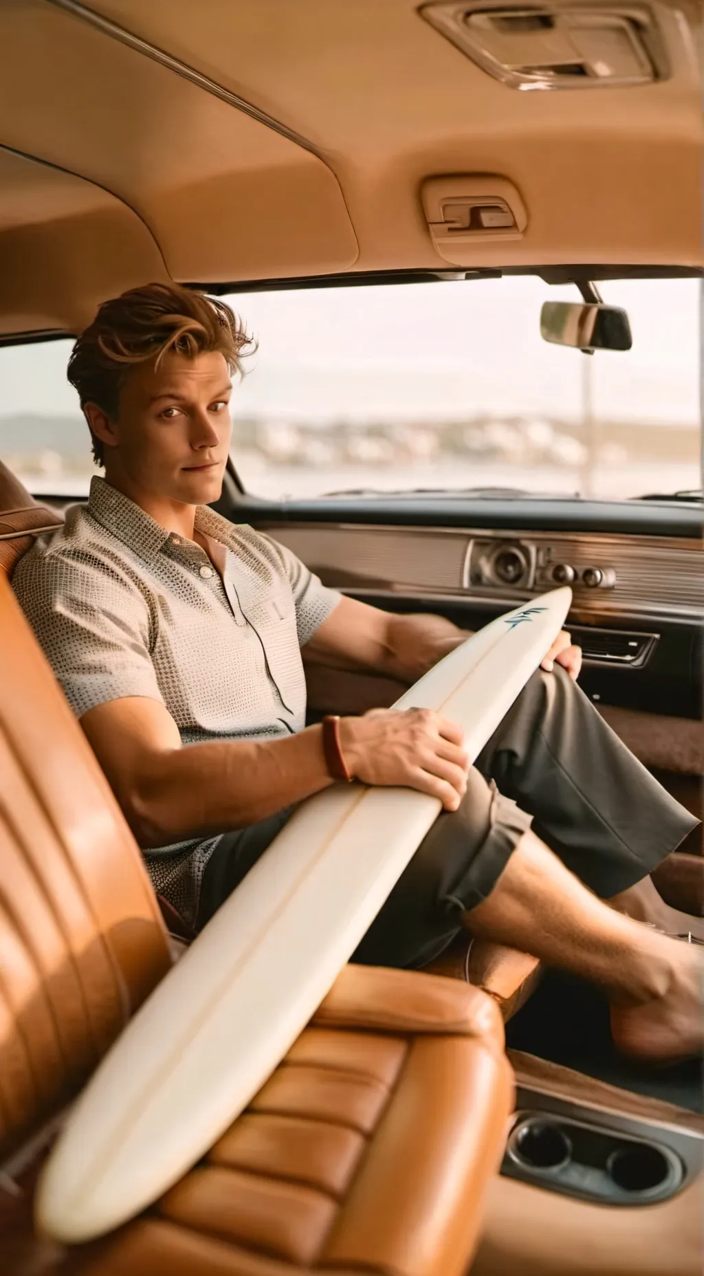 ai character: Trey background