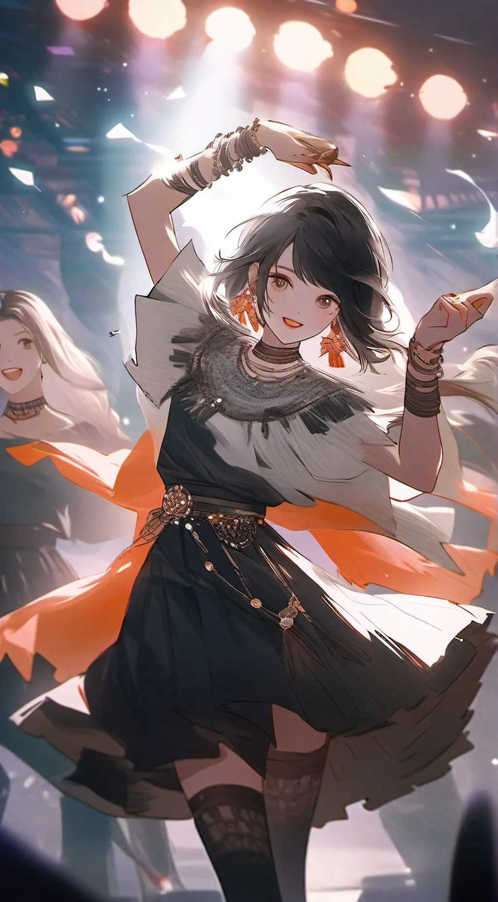 ai character: just dance 2024 background