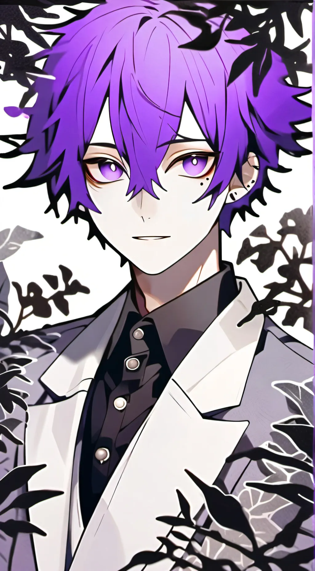 ai character: denki x shinso  background