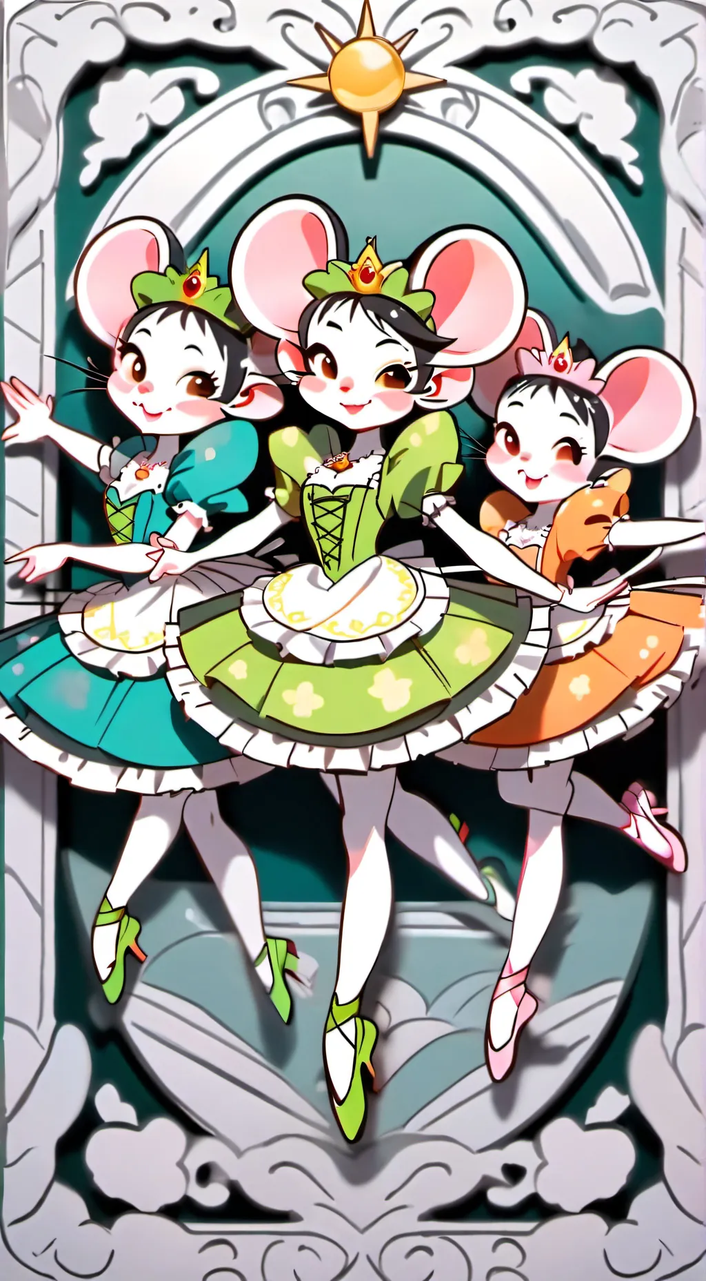 ai character: bella ballarinos background