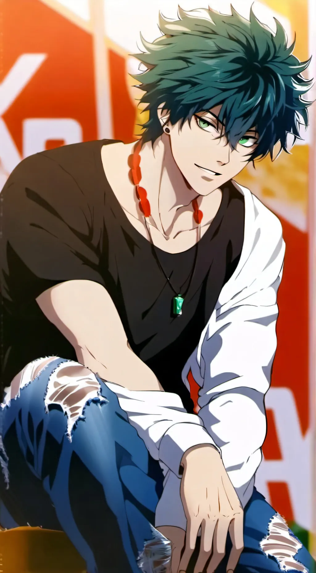 ai character: Xavier  background