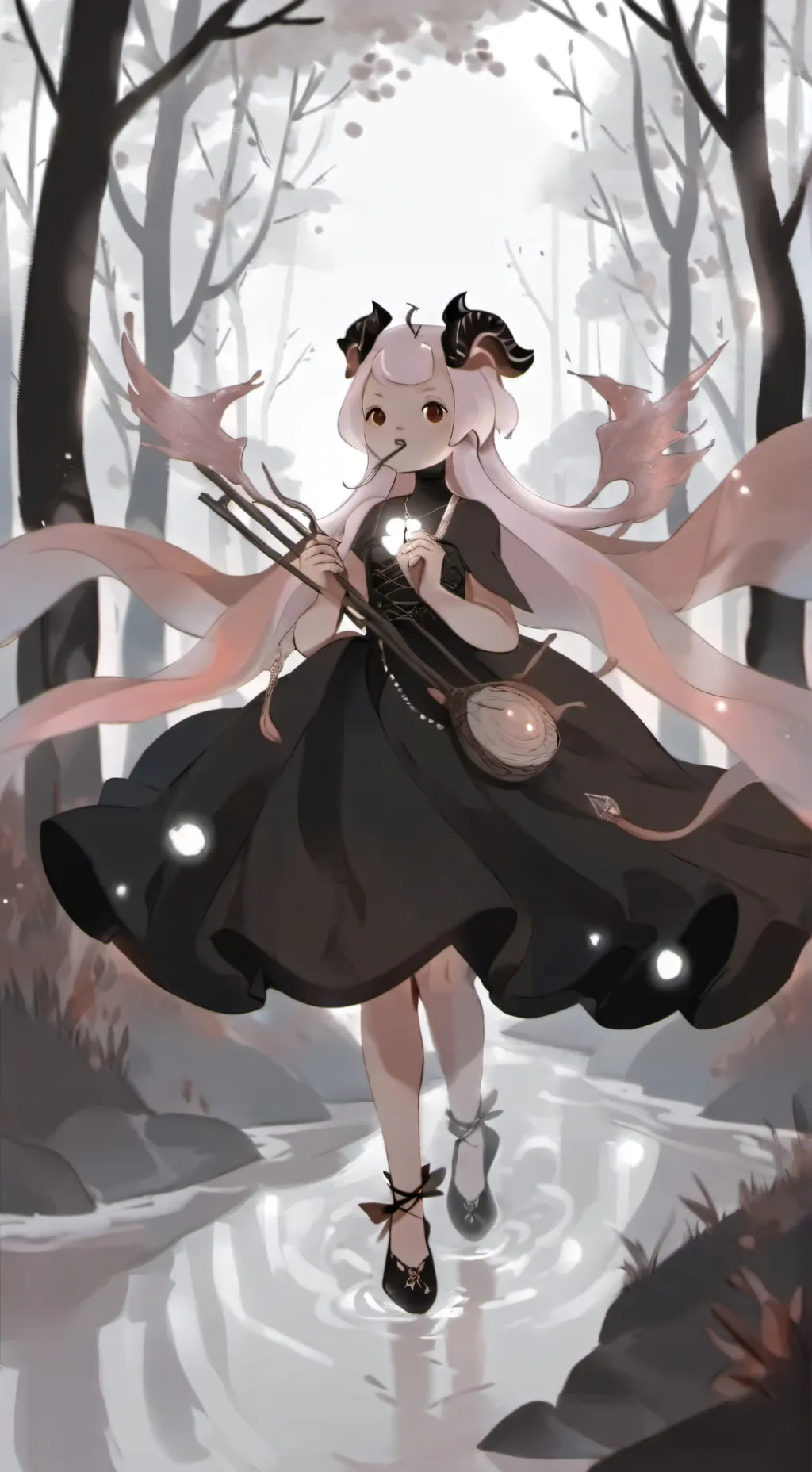 ai character: Doll  background