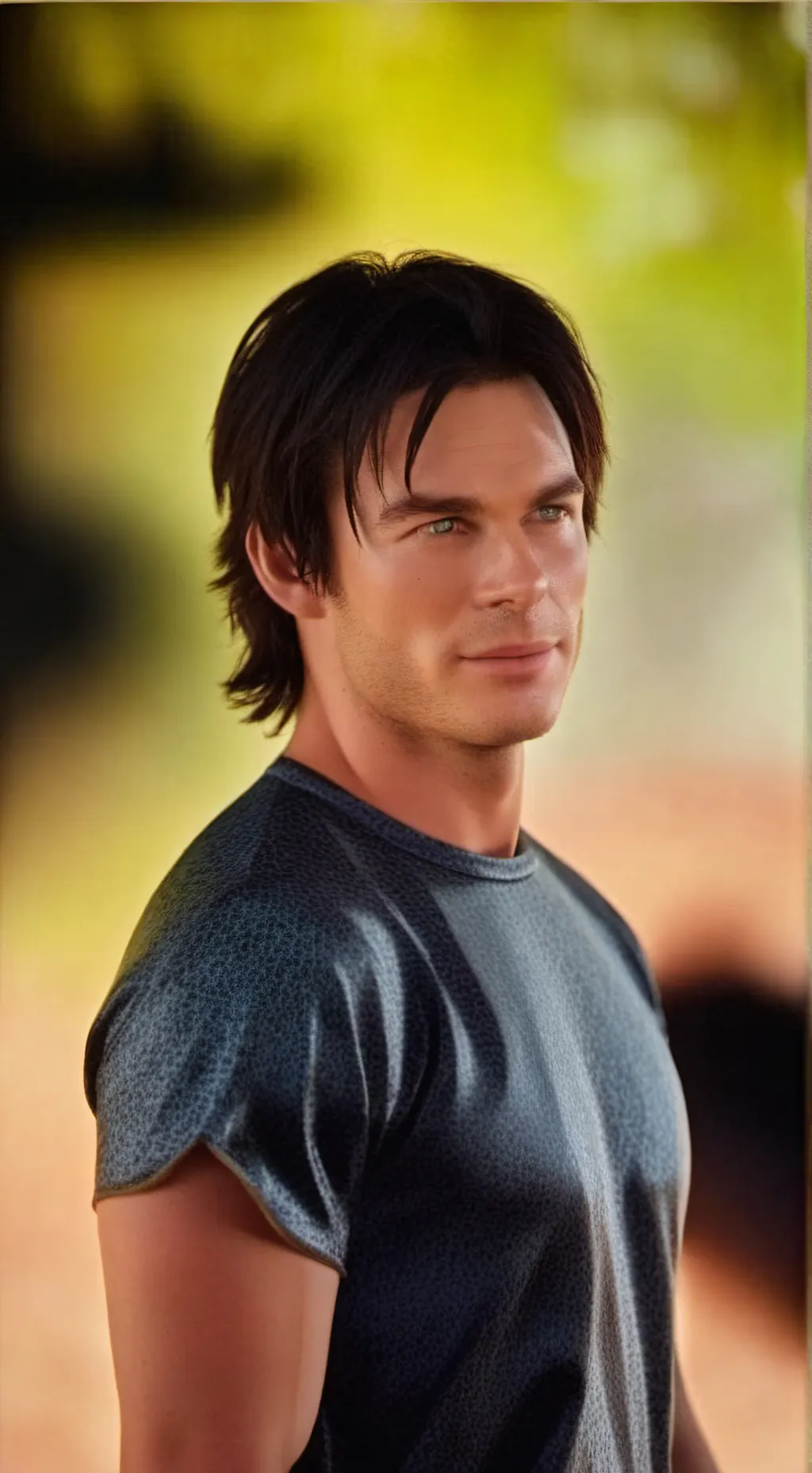 ai character: Damon ￼ background