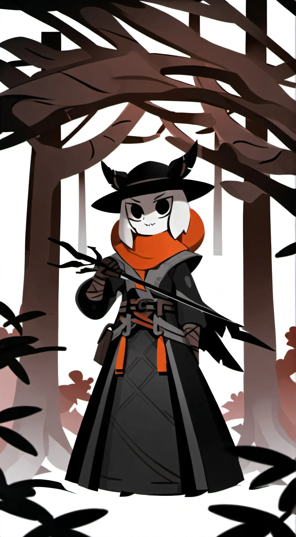 ai character: Uzi background